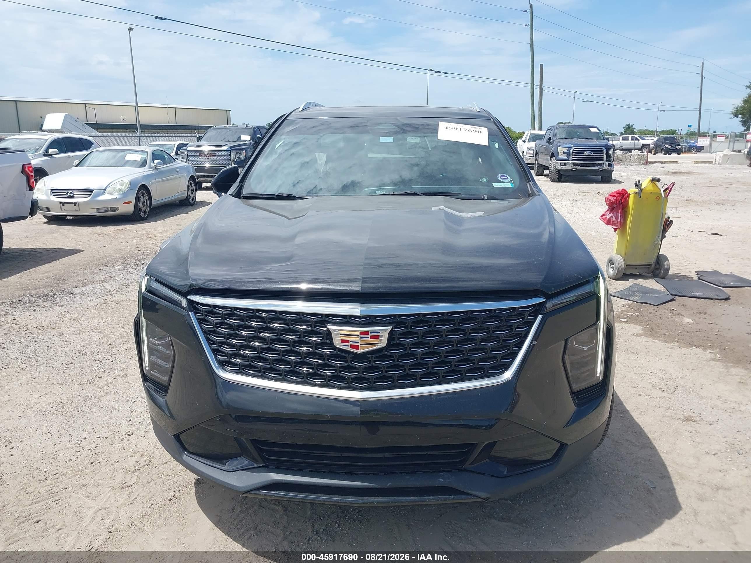 2024 Cadillac Xt4 Fwd Premium Luxury Black vin: 1GYFZCR49RF101419