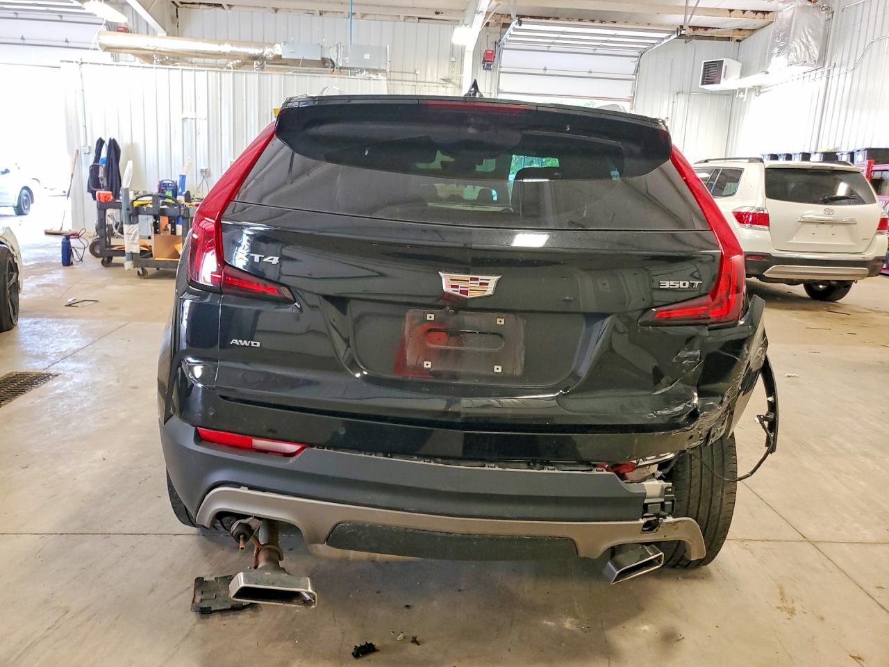 2022 Cadillac Xt4 Premium Luxury Black vin: 1GYFZDR42NF119261