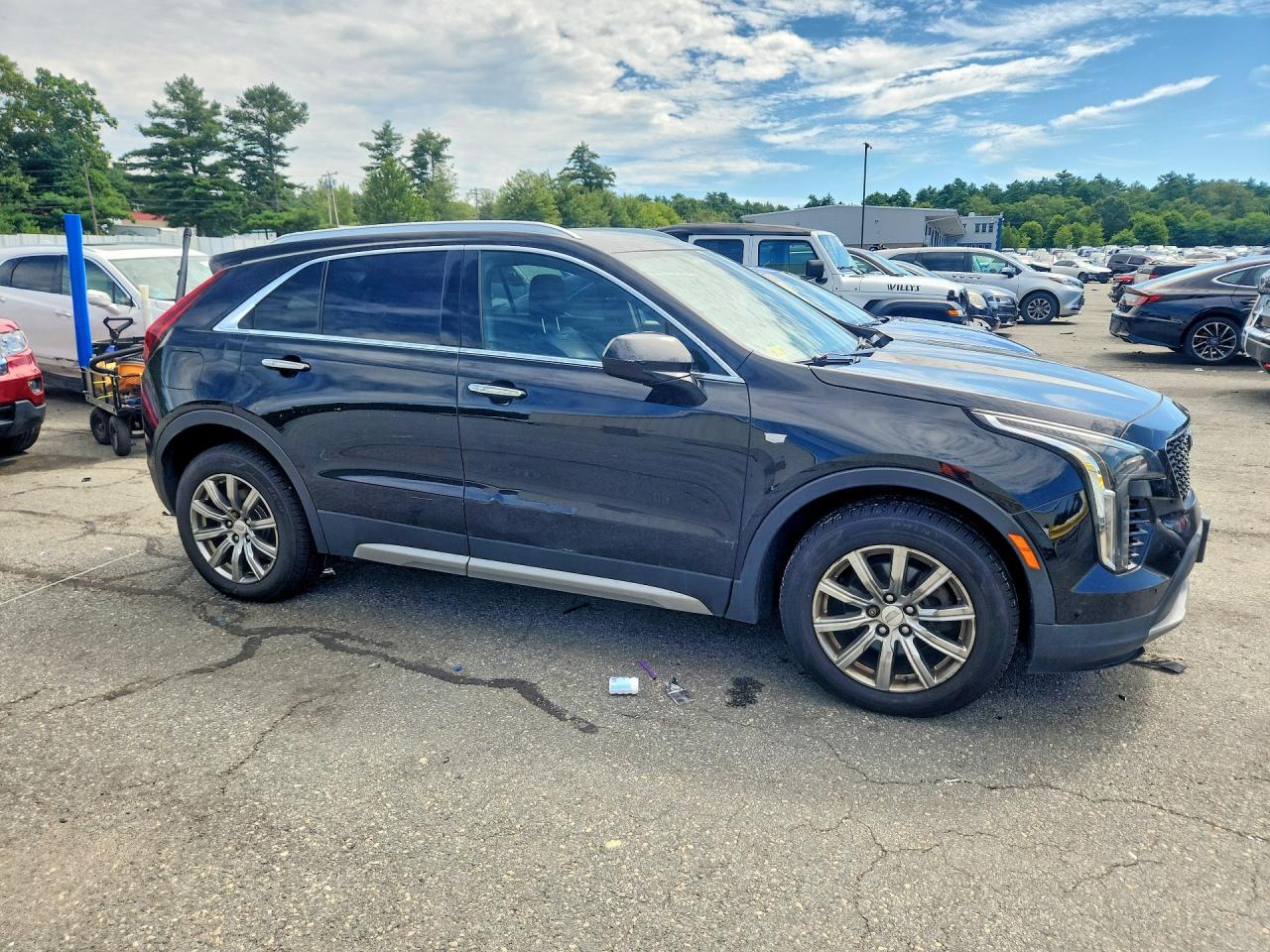 2019 Cadillac Xt4 Premium Luxury Black vin: 1GYFZDR46KF118044