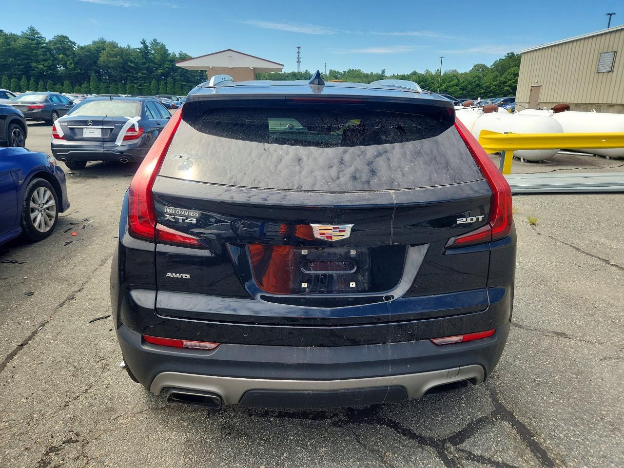 2019 Cadillac Xt4 Premium Luxury Black vin: 1GYFZDR46KF118044