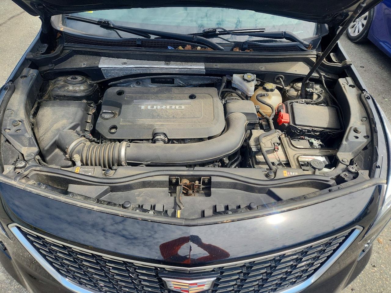 2019 Cadillac Xt4 Premium Luxury Black vin: 1GYFZDR46KF118044