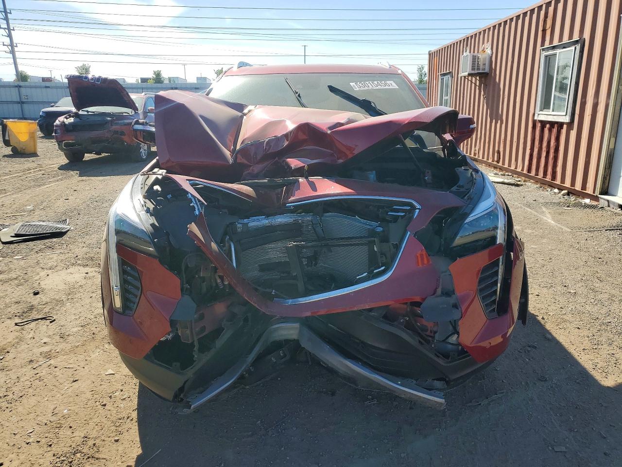 2020 Cadillac Xt4 Premium Luxury Red vin: 1GYFZDR47LF062858
