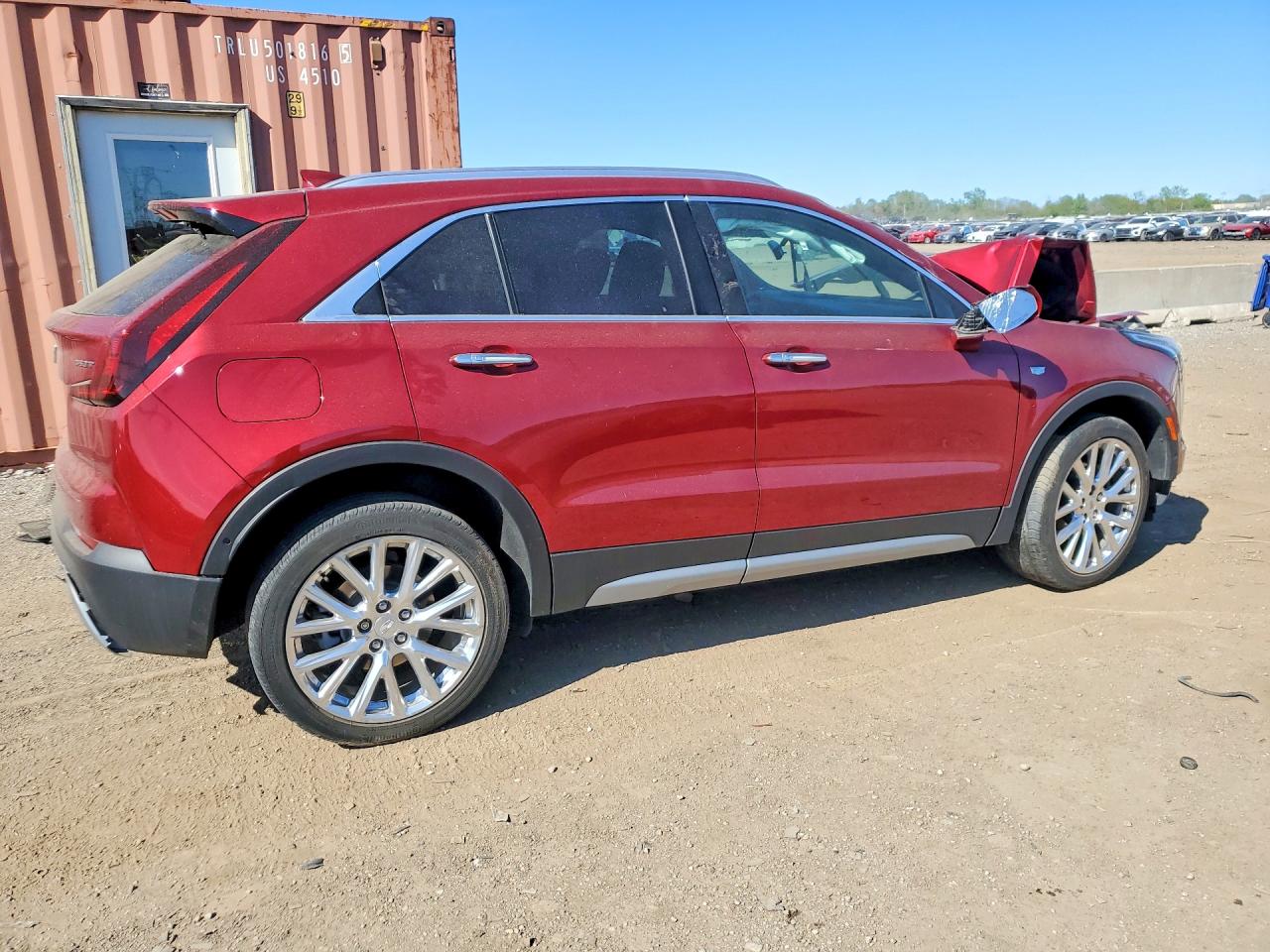 2020 Cadillac Xt4 Premium Luxury Red vin: 1GYFZDR47LF062858