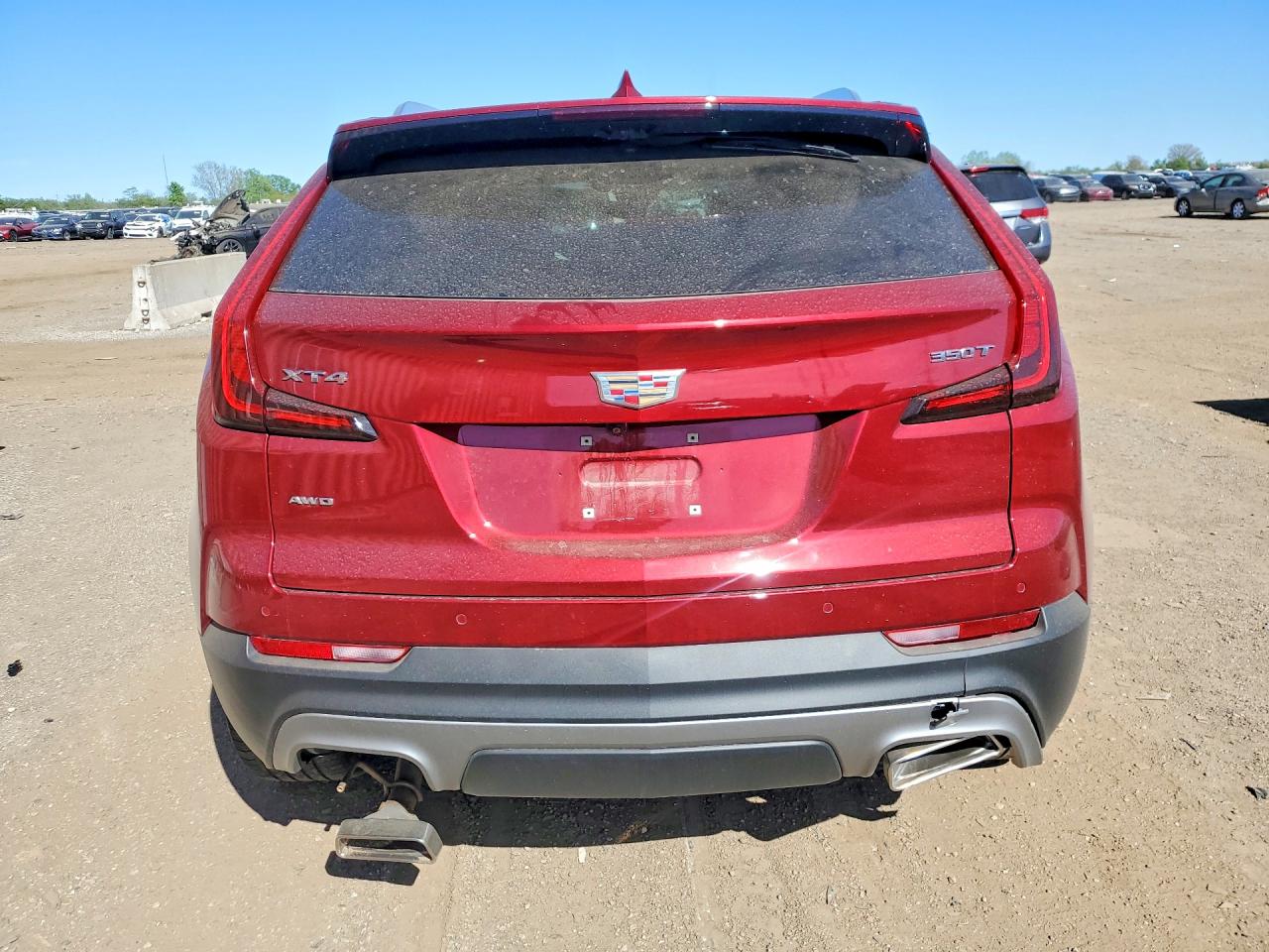 2020 Cadillac Xt4 Premium Luxury Red vin: 1GYFZDR47LF062858