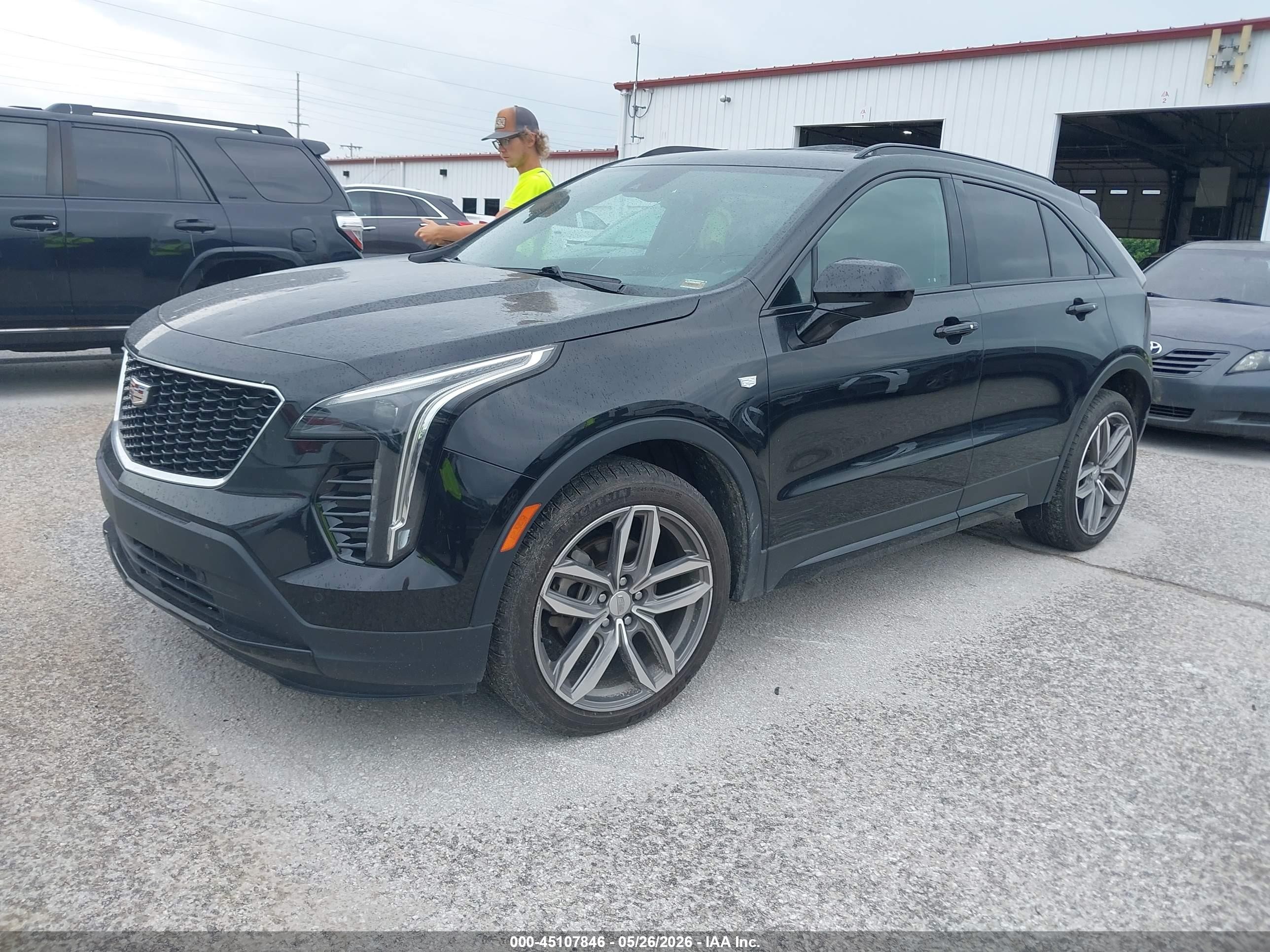 2019 Cadillac Xt4 Sport Black vin: 1GYFZER41KF103831