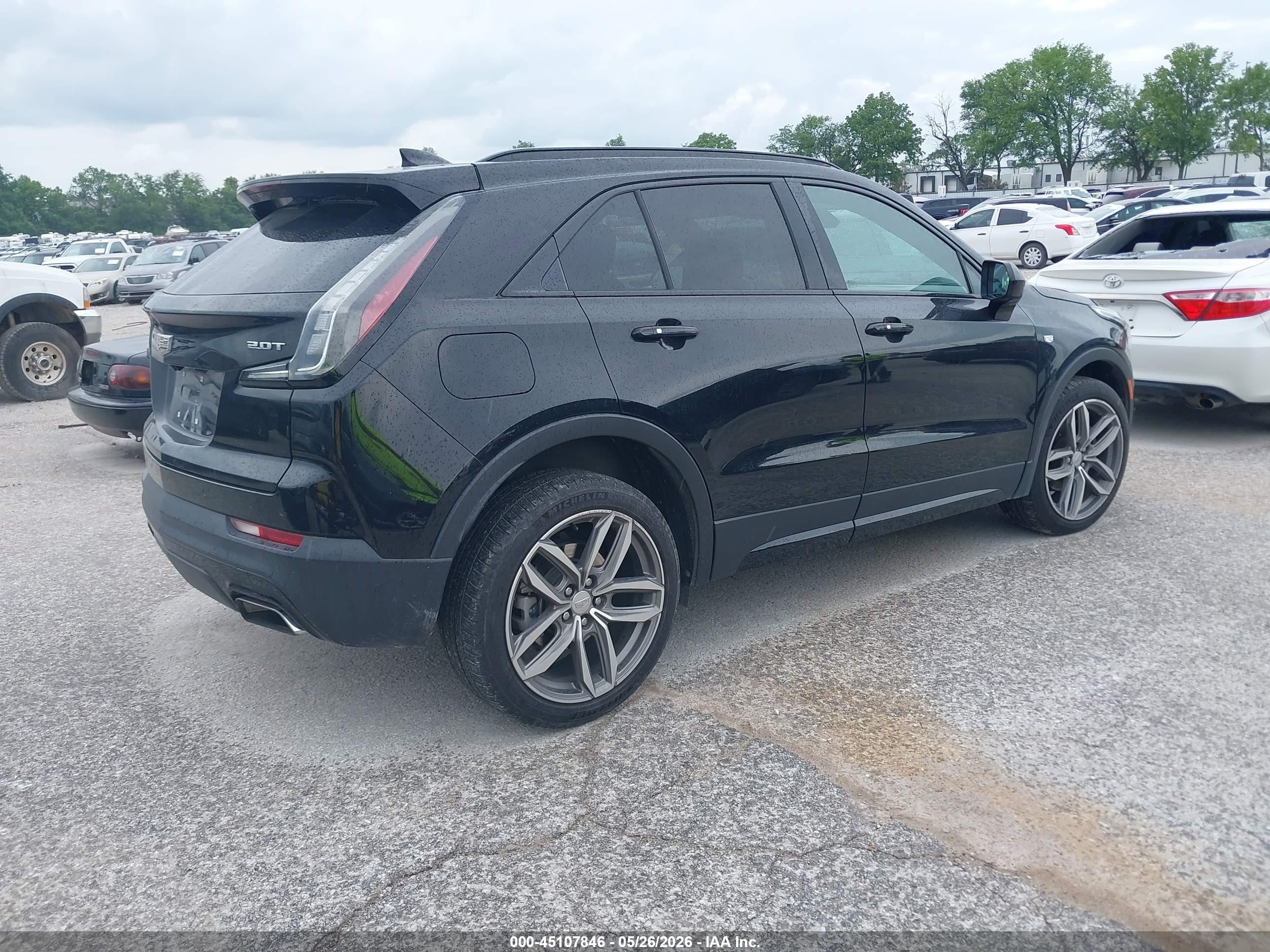 2019 Cadillac Xt4 Sport Black vin: 1GYFZER41KF103831