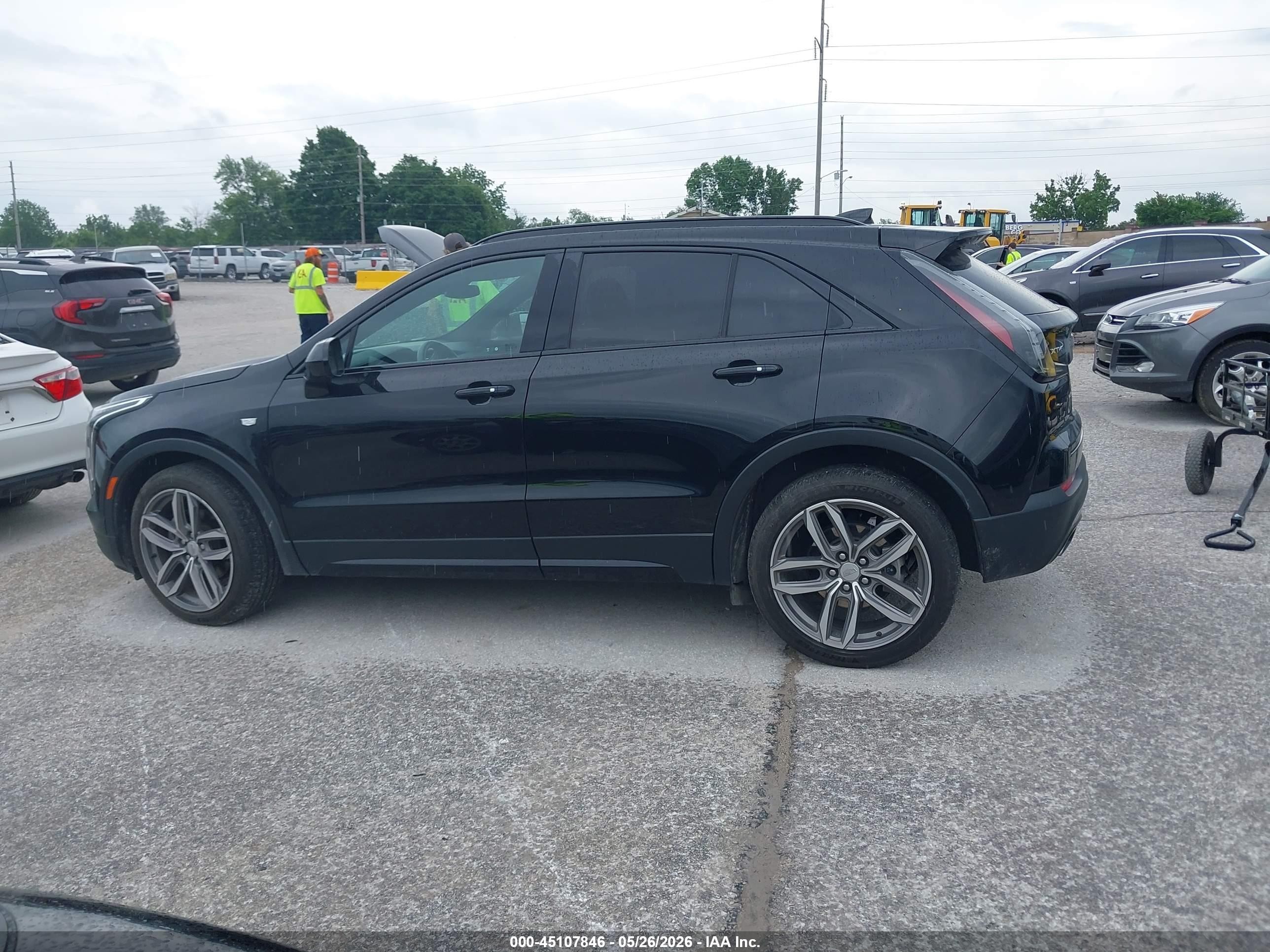2019 Cadillac Xt4 Sport Black vin: 1GYFZER41KF103831