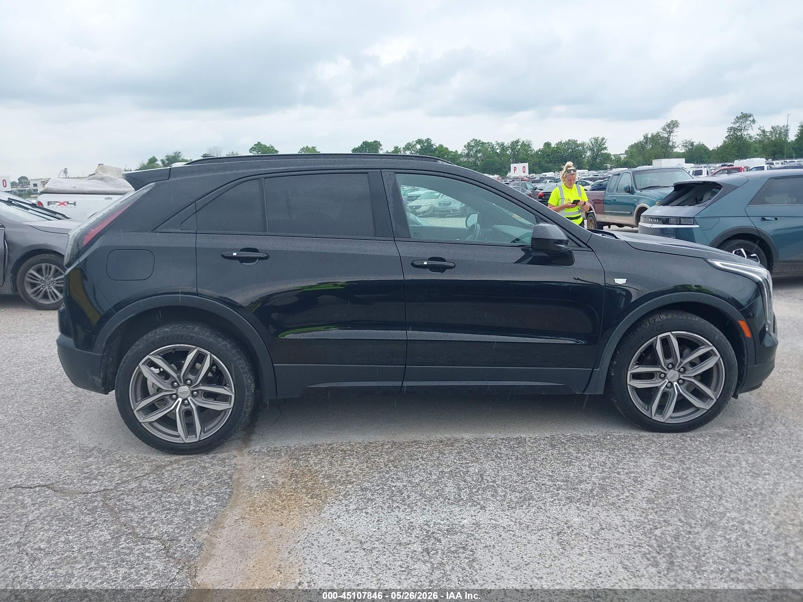 2019 Cadillac Xt4 Sport Black vin: 1GYFZER41KF103831