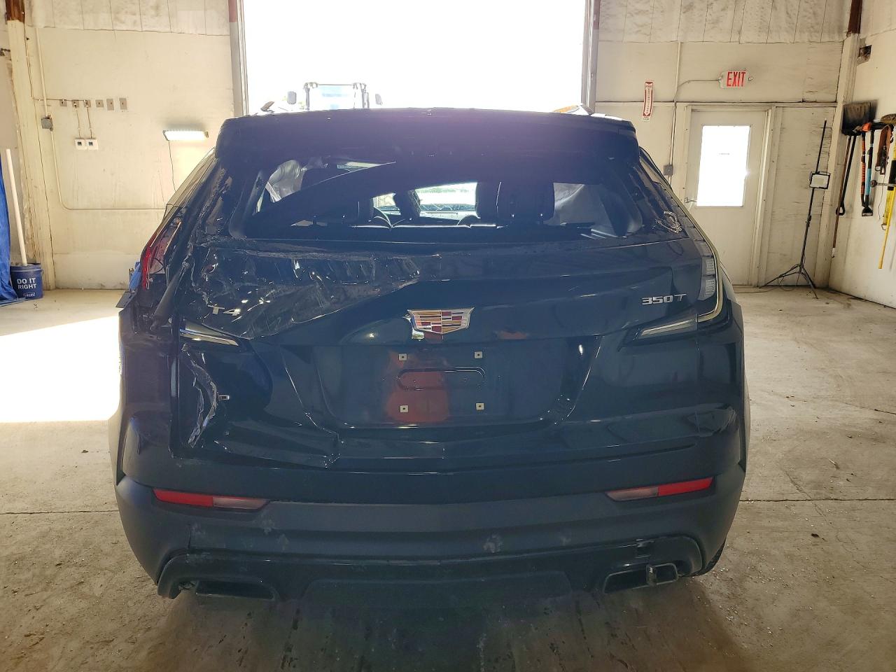 2023 Cadillac Xt4 Sport Черный vin: 1GYFZFR41PF206597
