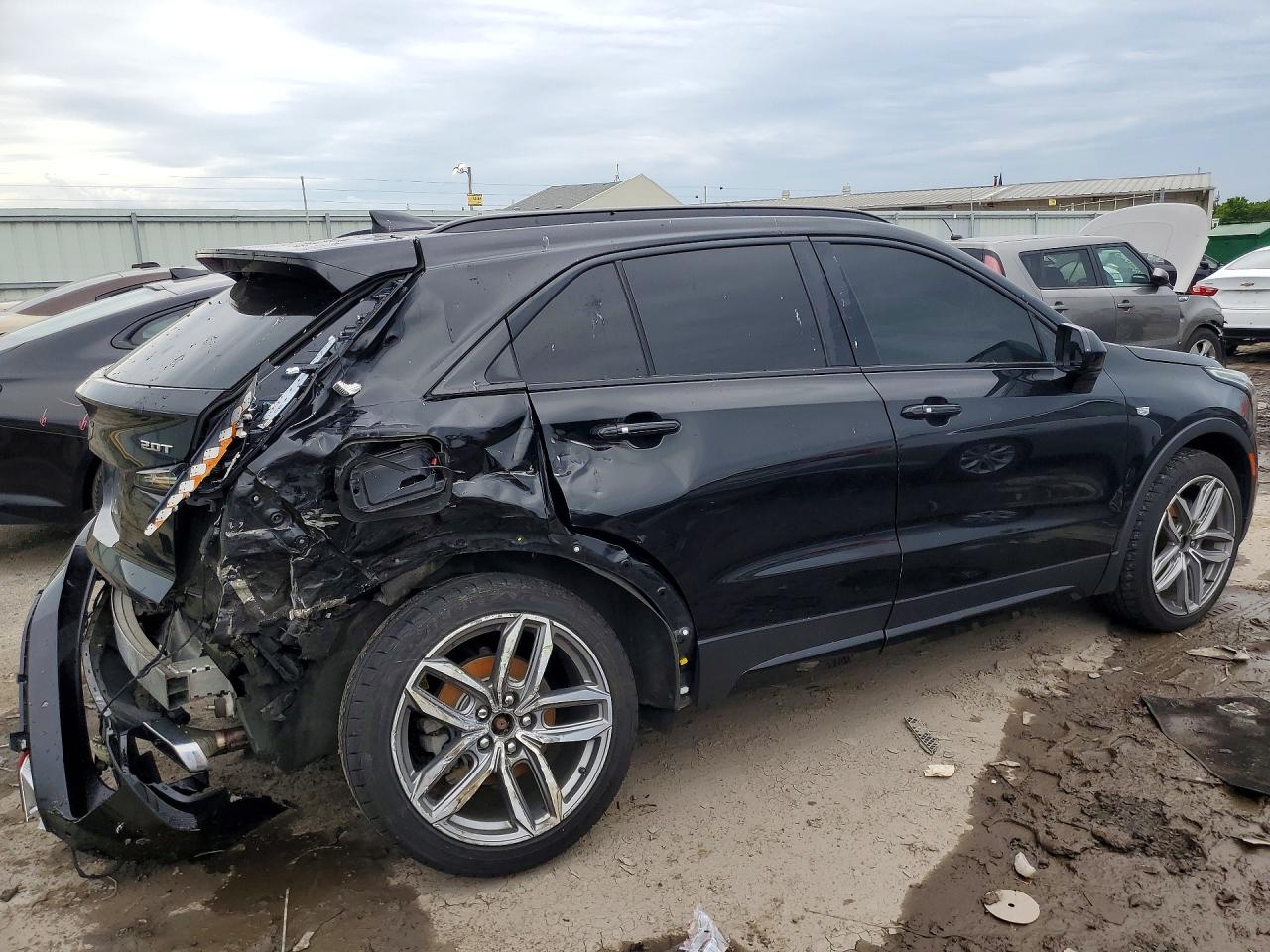 2019 Cadillac Xt4 Sport Black vin: 1GYFZFR43KF101259