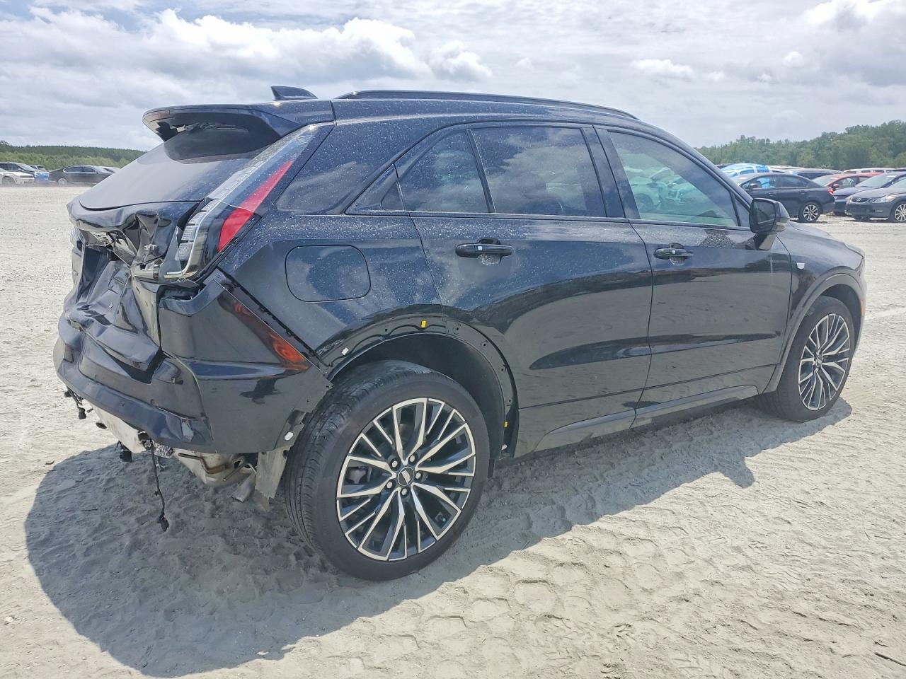 2024 Cadillac Xt4 Sport Black vin: 1GYFZFR47RF123341