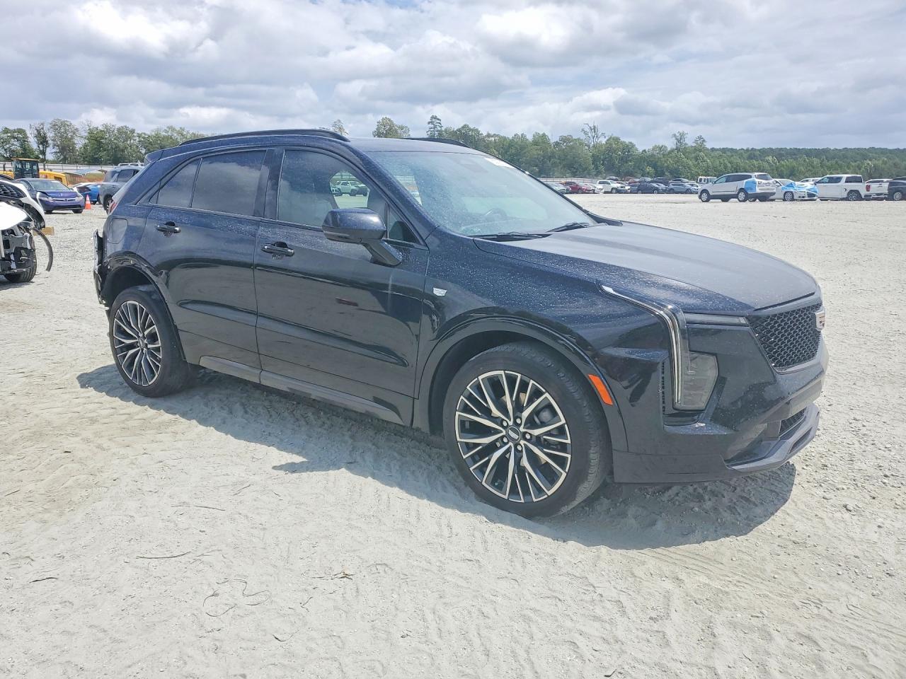 2024 Cadillac Xt4 Sport Black vin: 1GYFZFR47RF123341