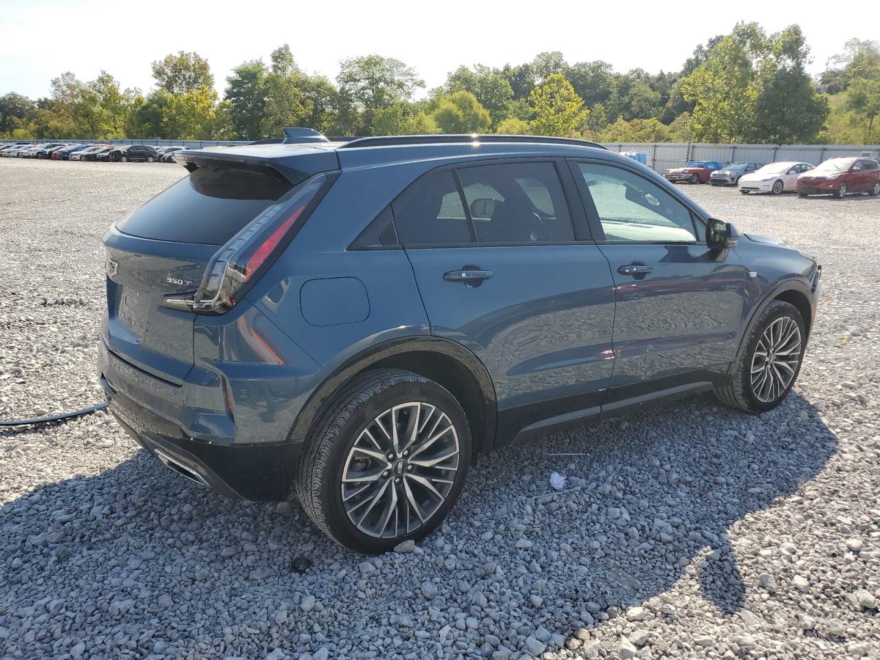 2024 Cadillac Xt4 Sport Blue vin: 1GYFZFR48RF179949