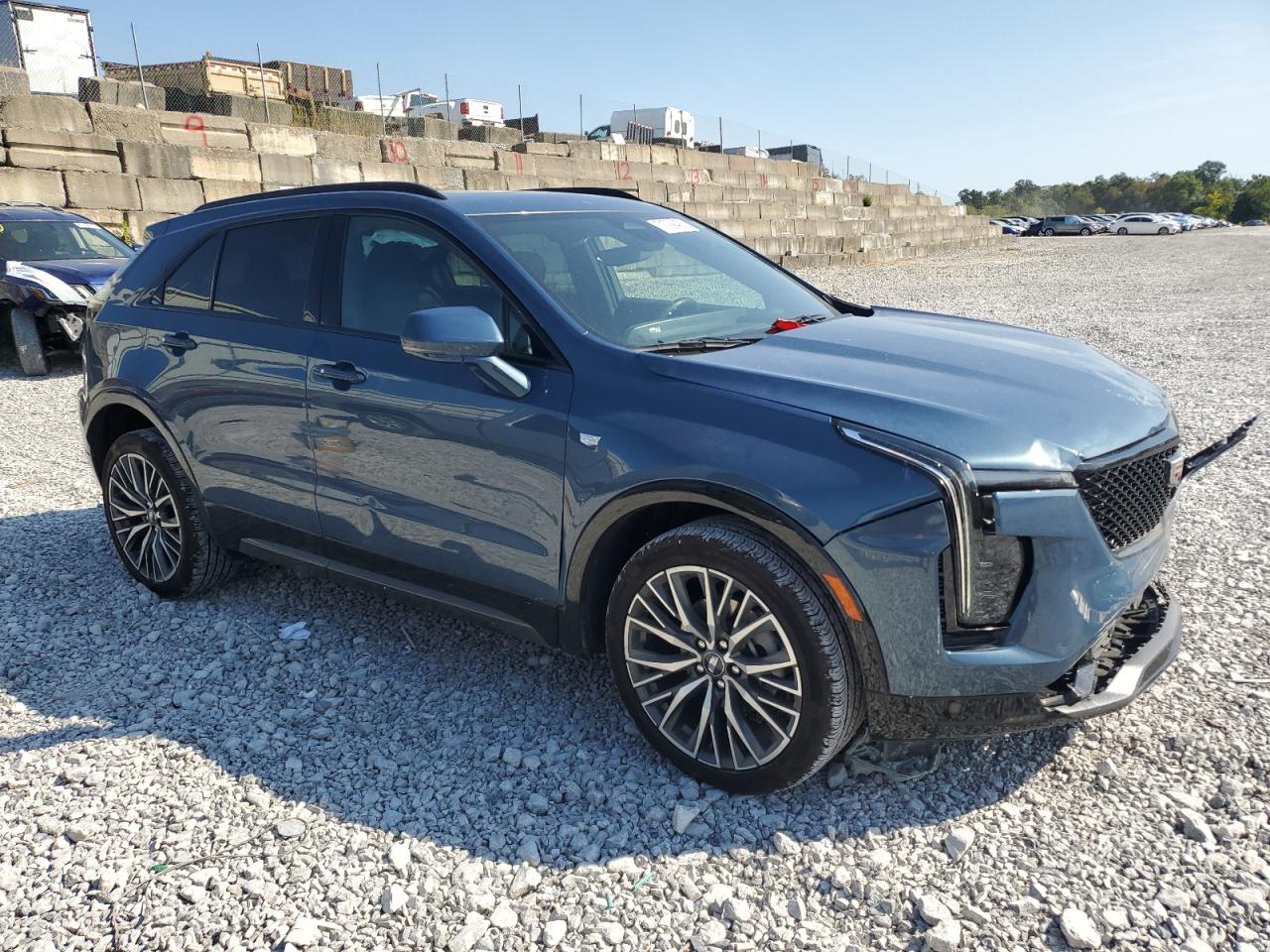 2024 Cadillac Xt4 Sport Blue vin: 1GYFZFR48RF179949