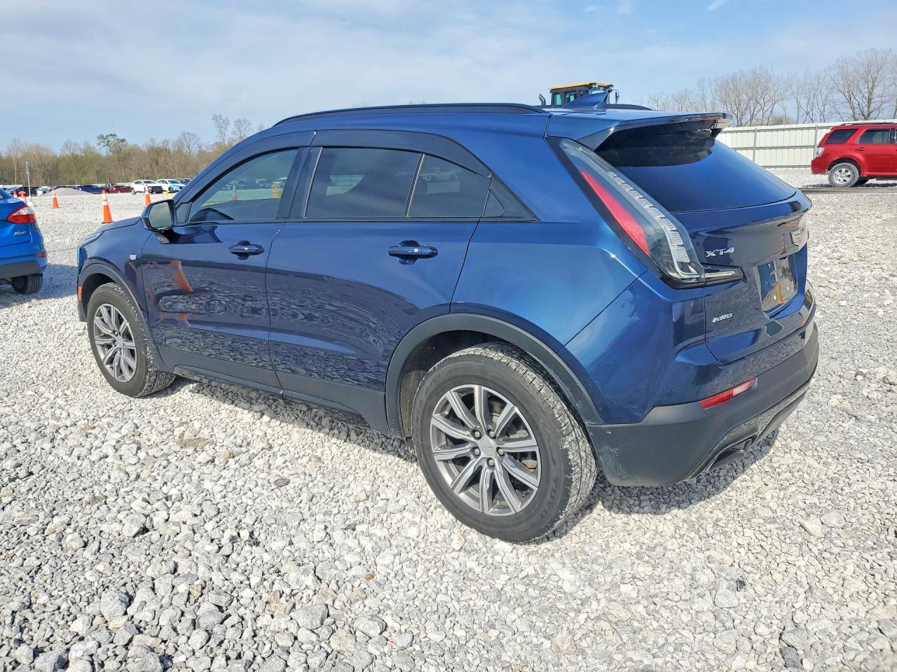2019 Cadillac Xt4 Sport Синий vin: 1GYFZFR4XKF220278