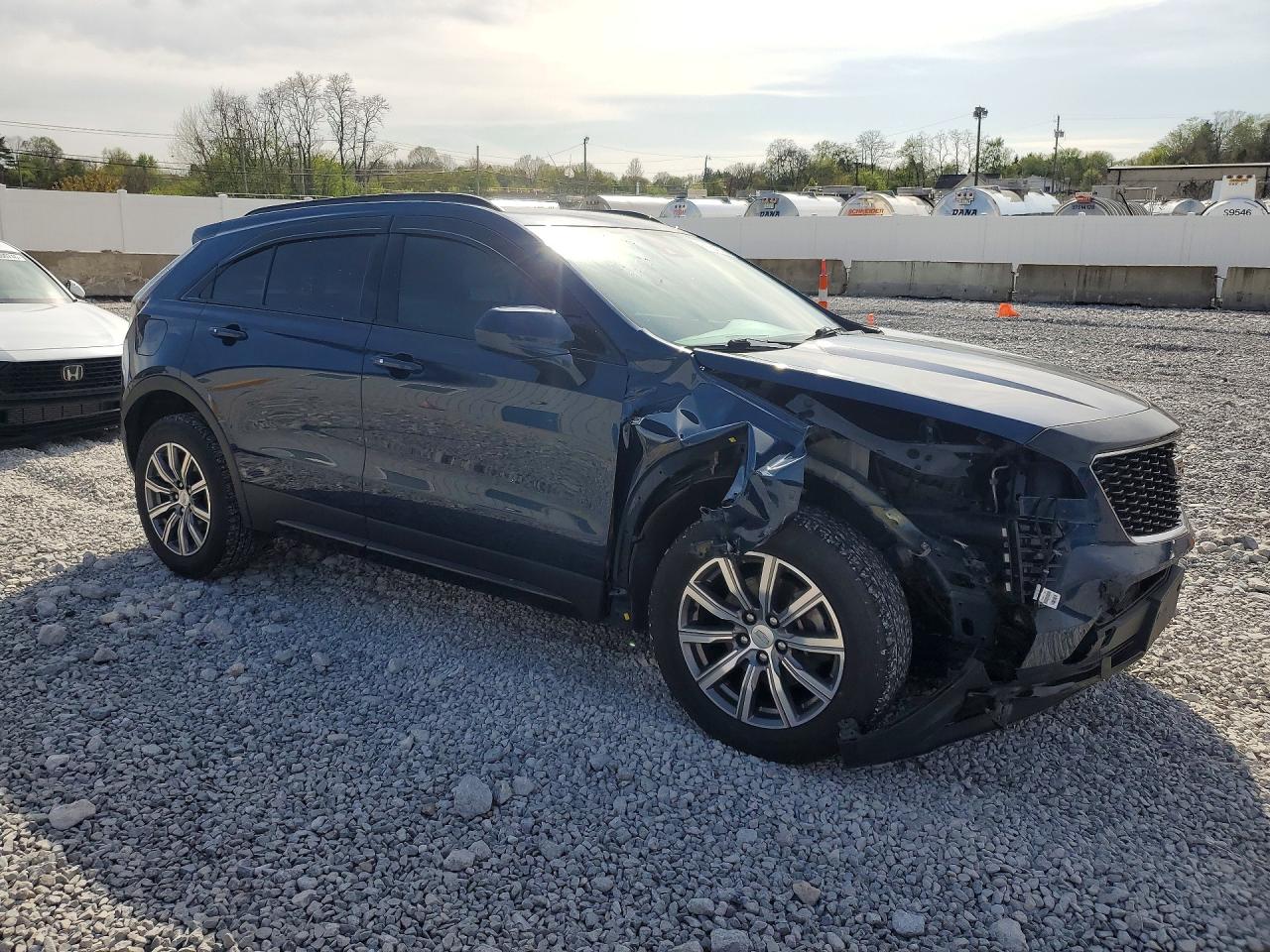 2019 Cadillac Xt4 Sport Синий vin: 1GYFZFR4XKF220278