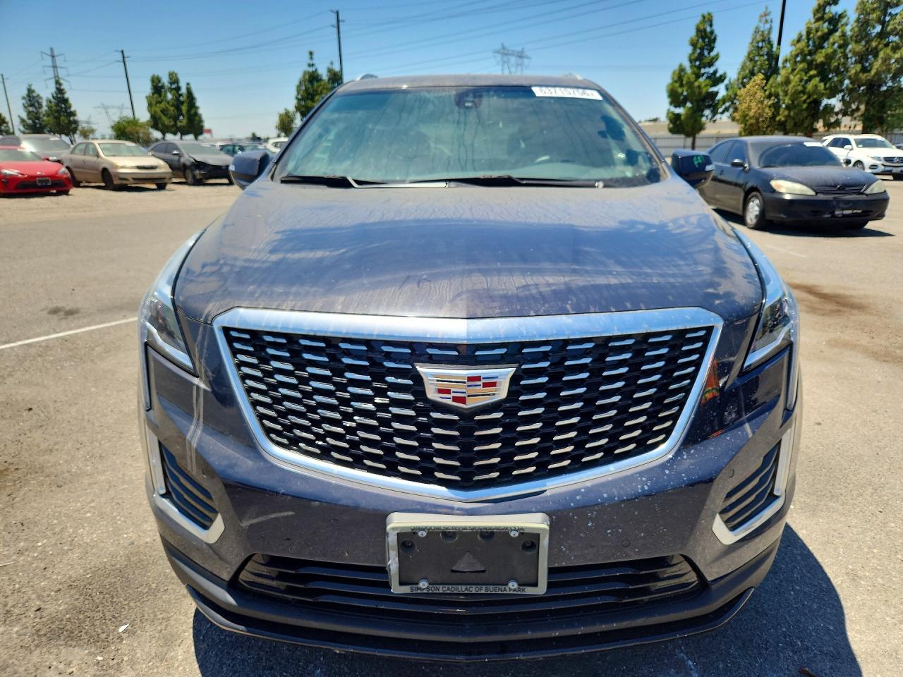2024 Cadillac Xt5 Luxury Gray vin: 1GYKNAR43RZ738173