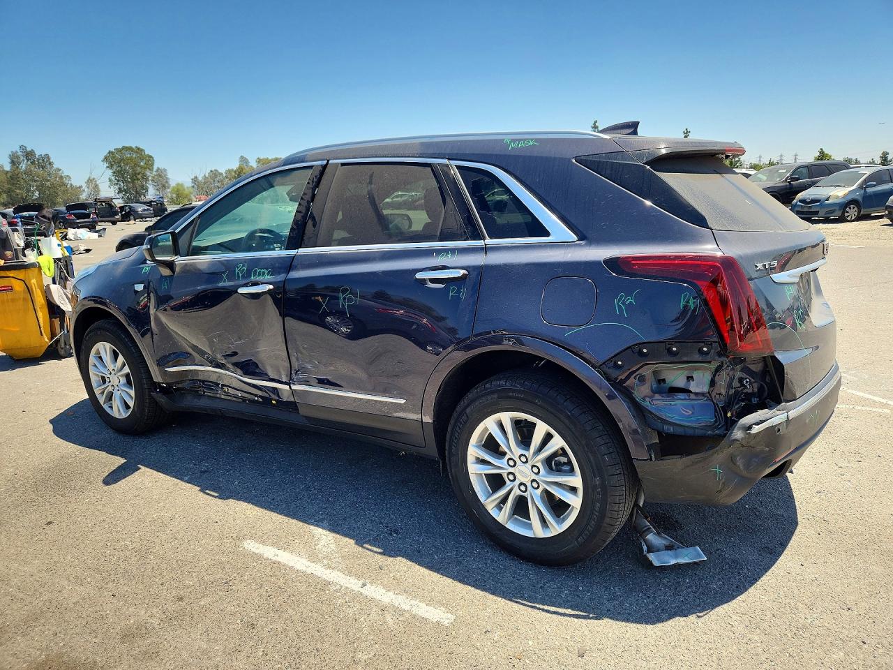 2024 Cadillac Xt5 Luxury Gray vin: 1GYKNAR43RZ738173