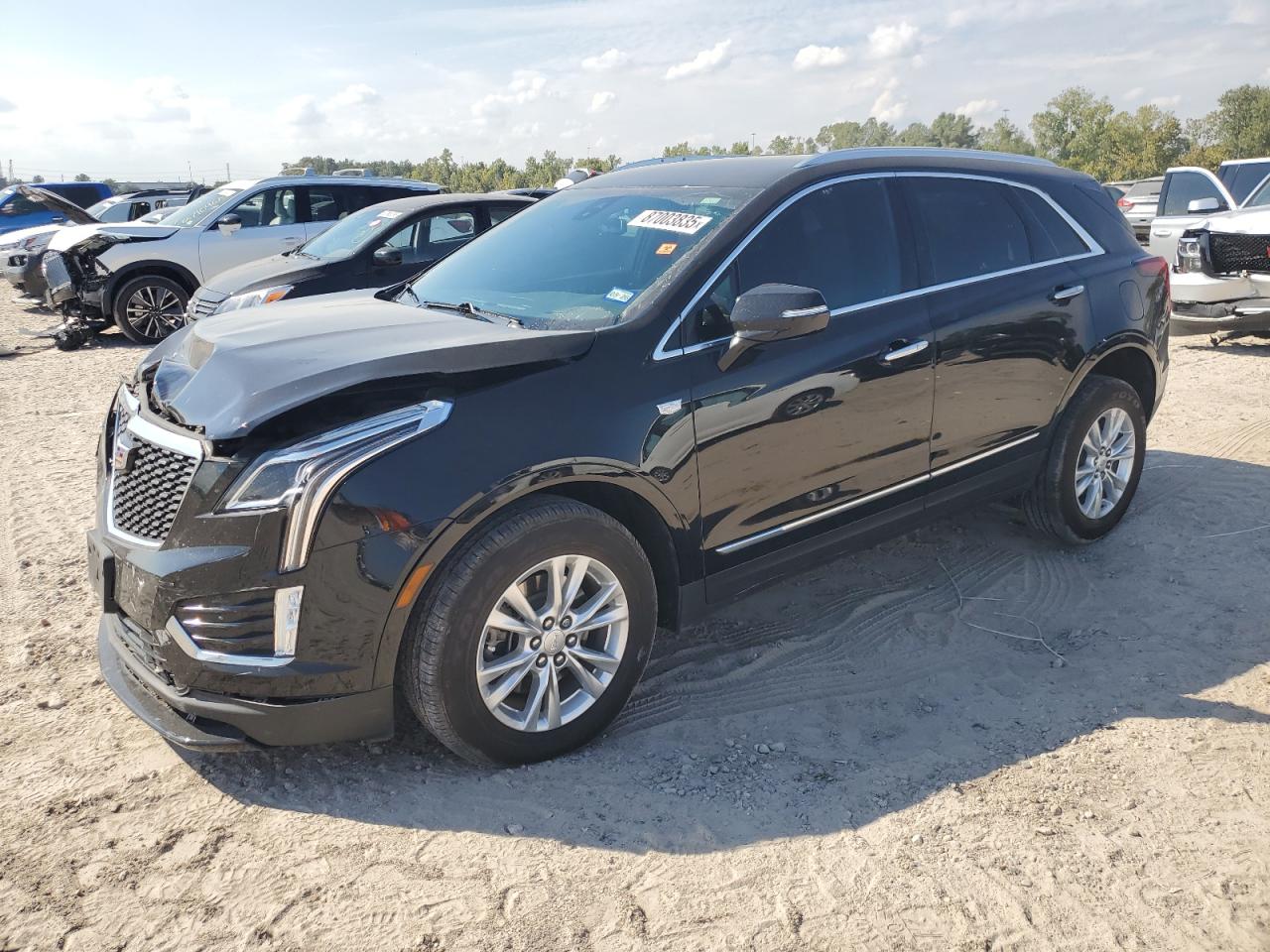 2023 Cadillac Xt5 Luxury Black vin: 1GYKNAR48PZ104029