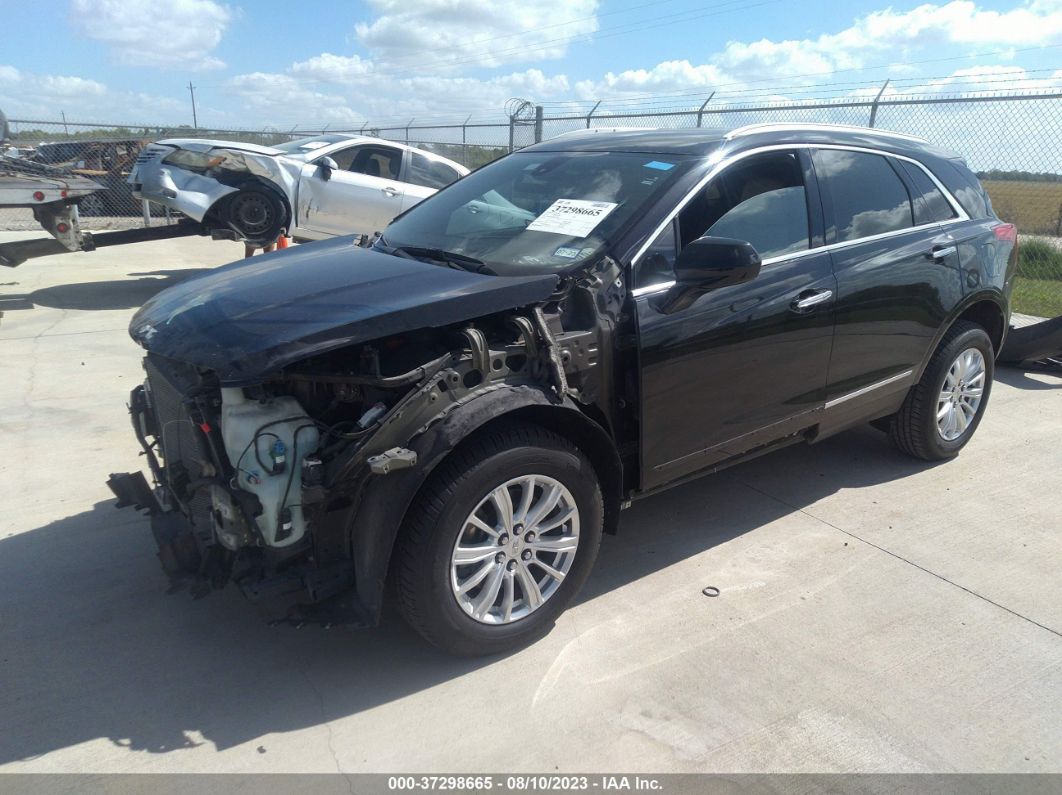 2018 Cadillac Xt5 Fwd Black vin: 1GYKNARS0JZ192189
