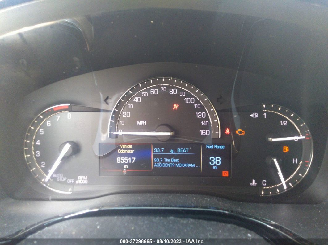 2018 Cadillac Xt5 Fwd Black vin: 1GYKNARS0JZ192189