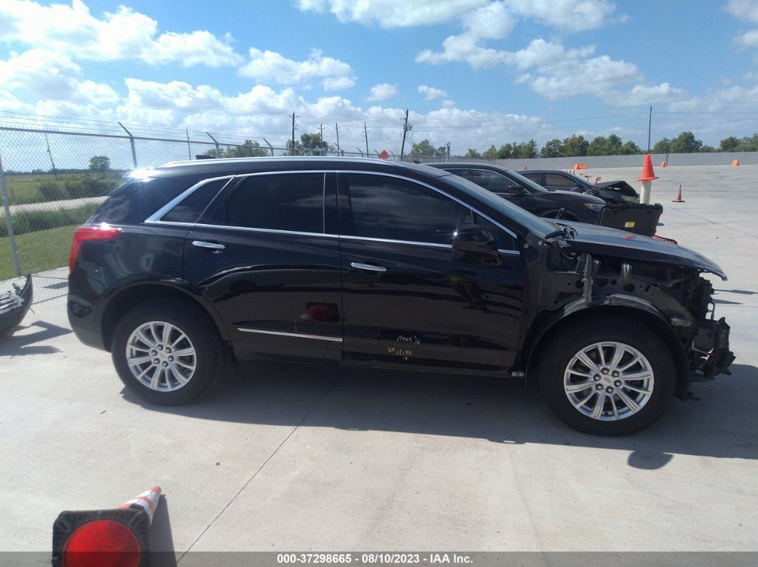 2018 Cadillac Xt5 Fwd Black vin: 1GYKNARS0JZ192189