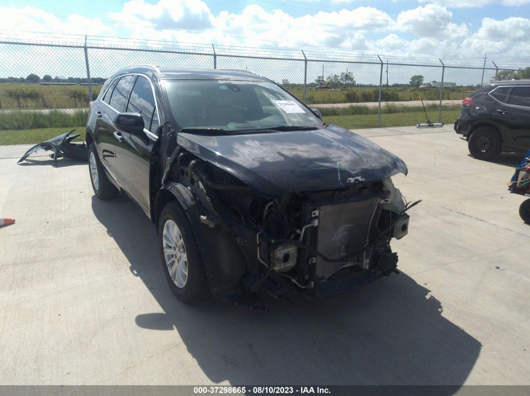 2018 Cadillac Xt5 Fwd Black vin: 1GYKNARS0JZ192189