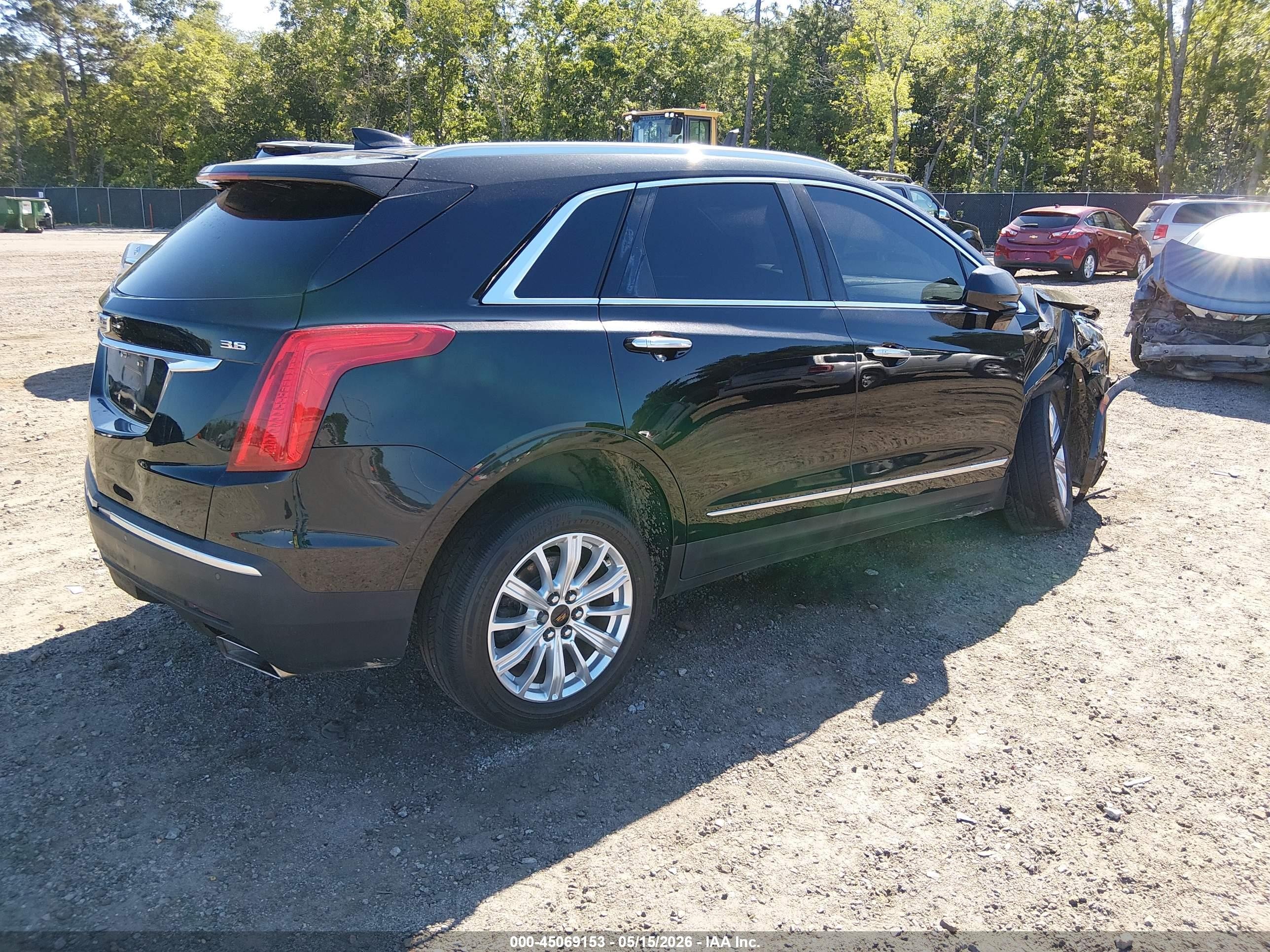 2017 Cadillac Xt5 Standard Black vin: 1GYKNARS8HZ249765