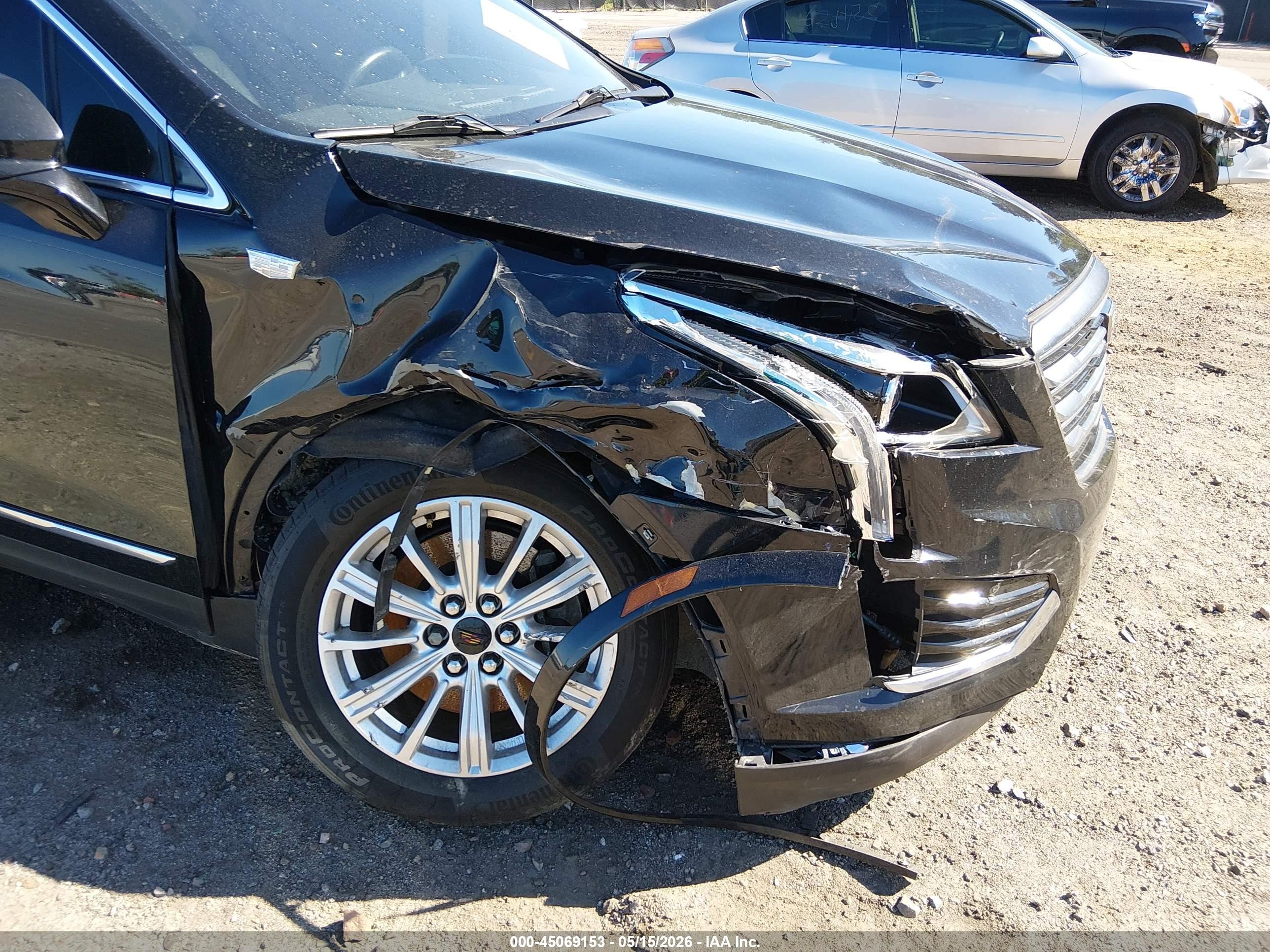 2017 Cadillac Xt5 Standard Black vin: 1GYKNARS8HZ249765