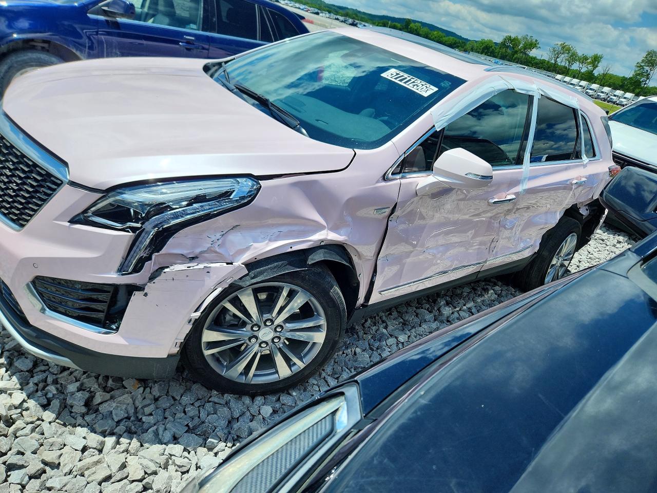2025 Cadillac Xt5 Premium Luxury Pink vin: 1GYKNCR44SZ116604