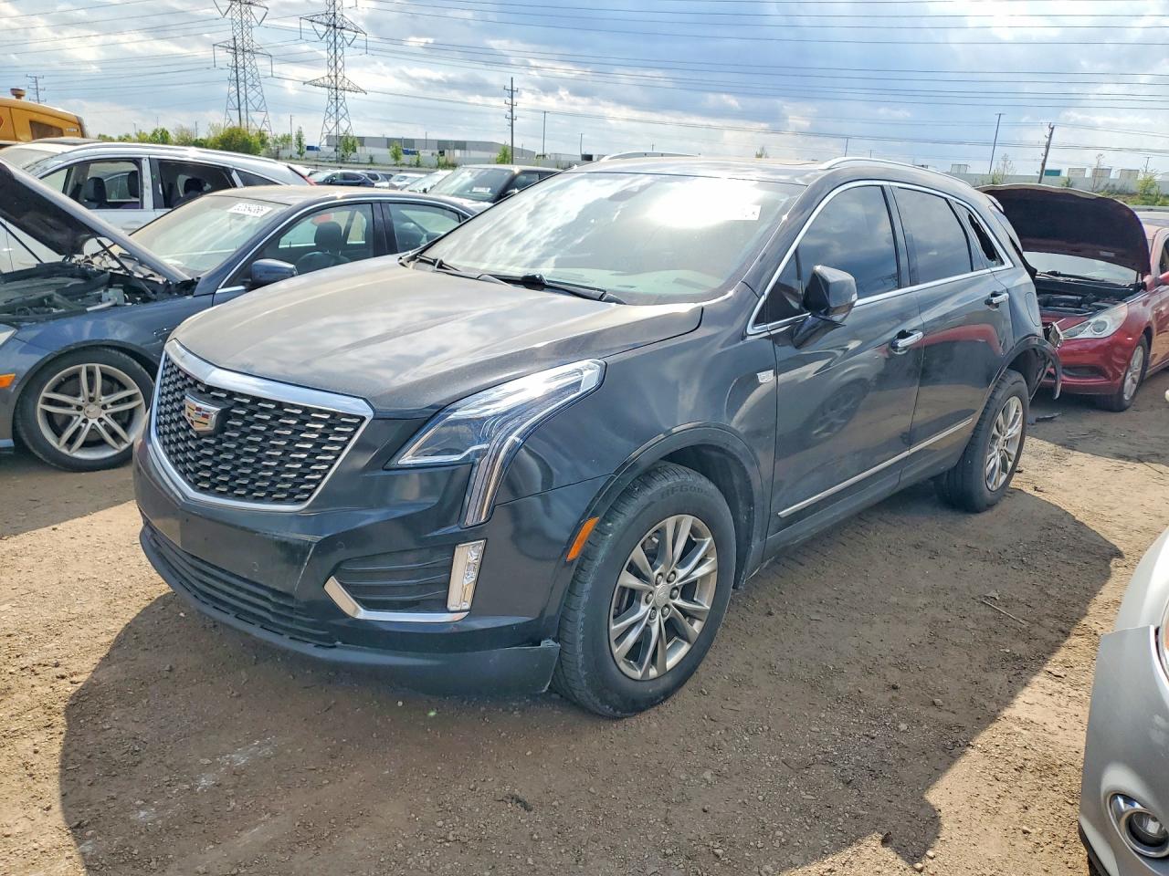 2020 Cadillac Xt5 Premium Luxury Черный vin: 1GYKNCRS3LZ141364