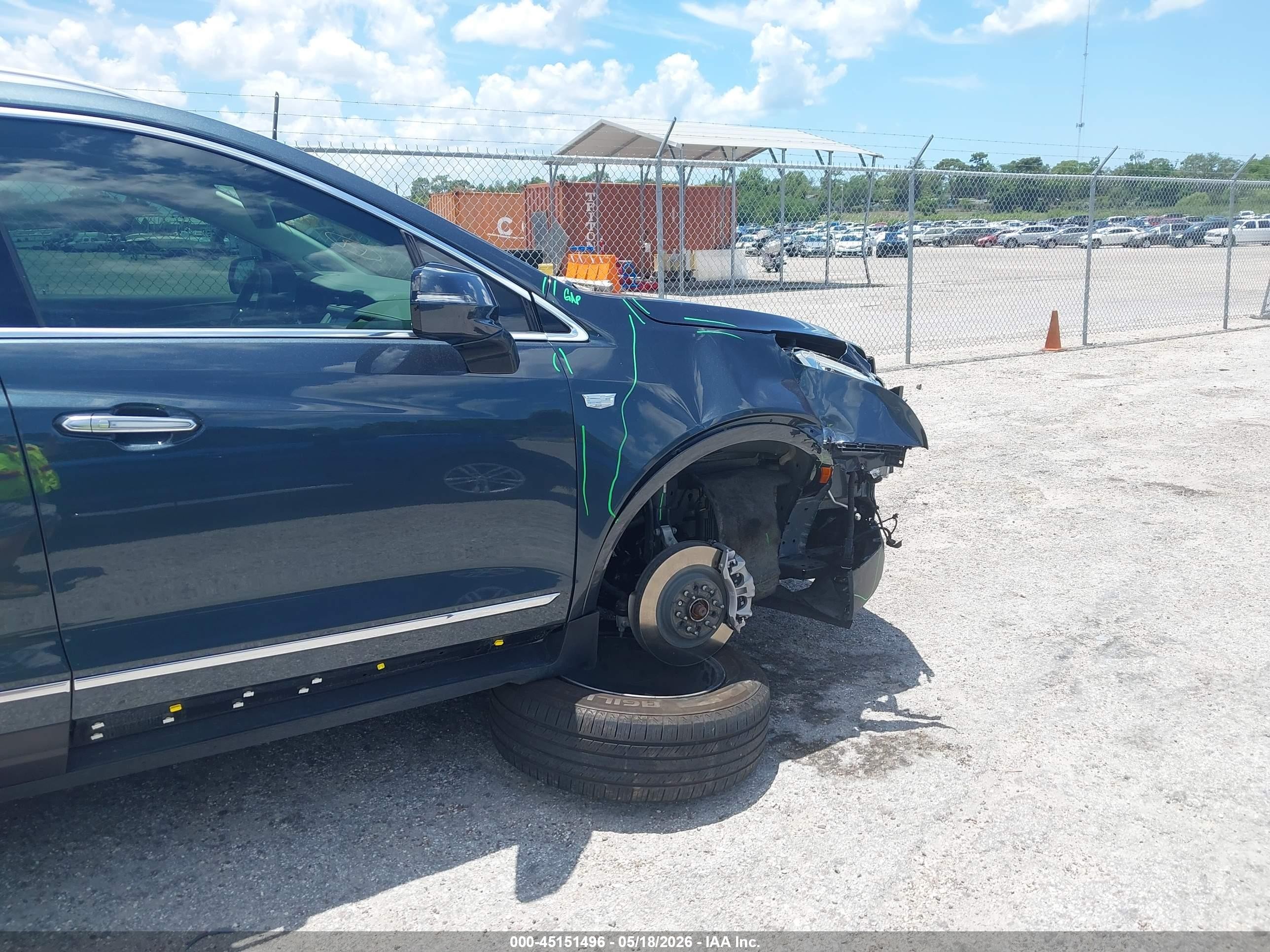 2021 Cadillac Xt5 Fwd Premium Luxury Серый vin: 1GYKNCRS4MZ177307