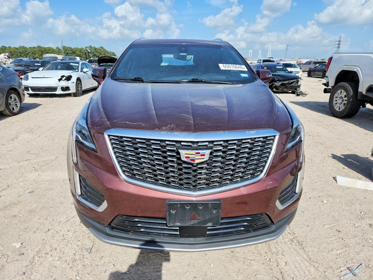 2023 Cadillac Xt5 Premium Luxury Burgundy vin: 1GYKNCRS6PZ108641