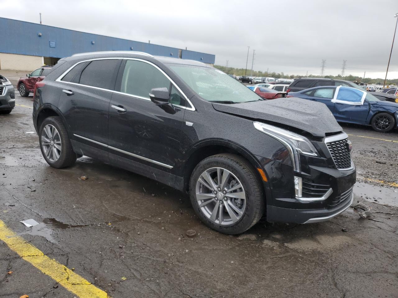 2024 Cadillac Xt5 Premium Luxury Black vin: 1GYKNDR41RZ749397