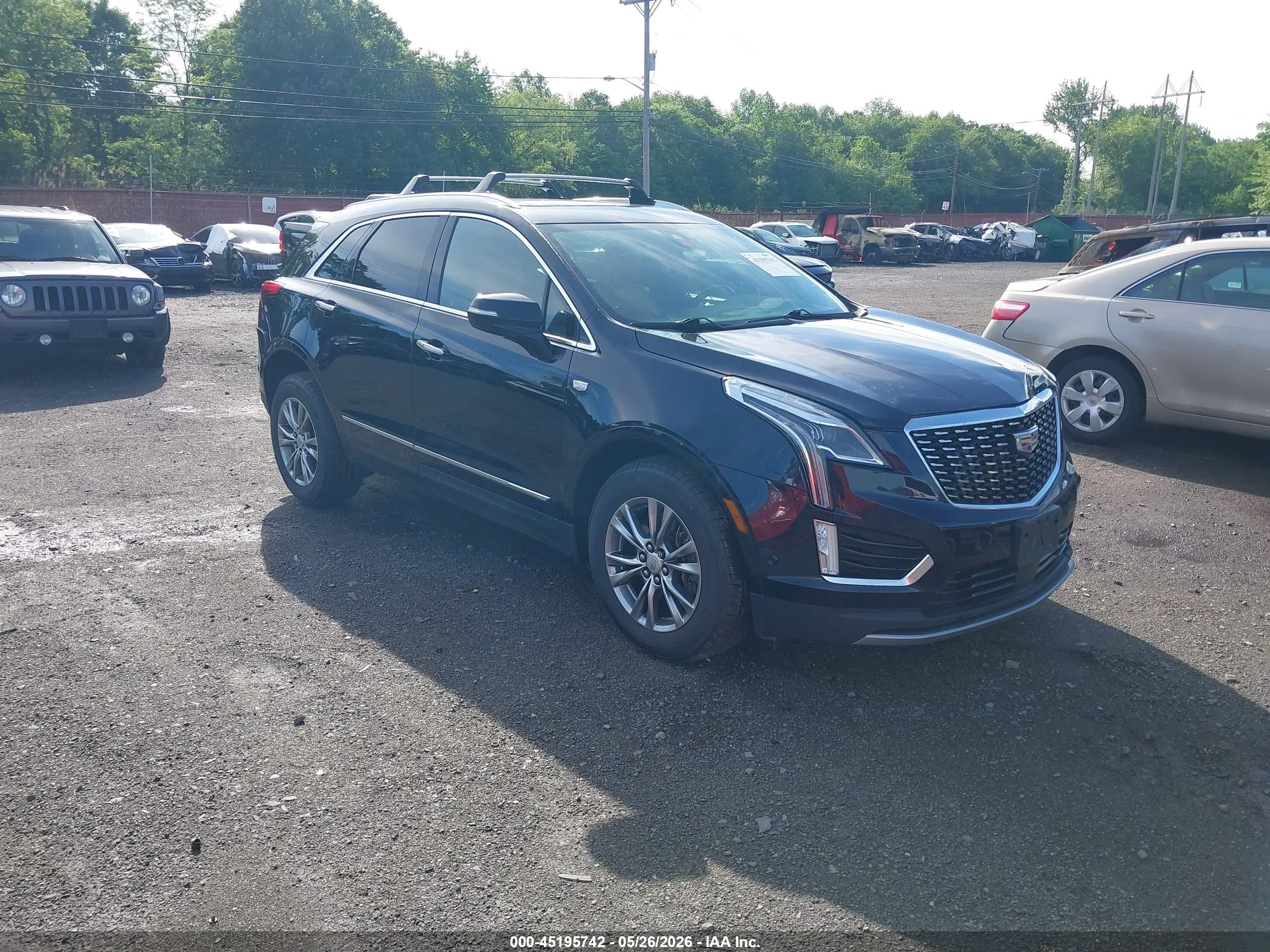 2022 Cadillac Xt5 Awd Premium Luxury Black vin: 1GYKNDRS3NZ150168