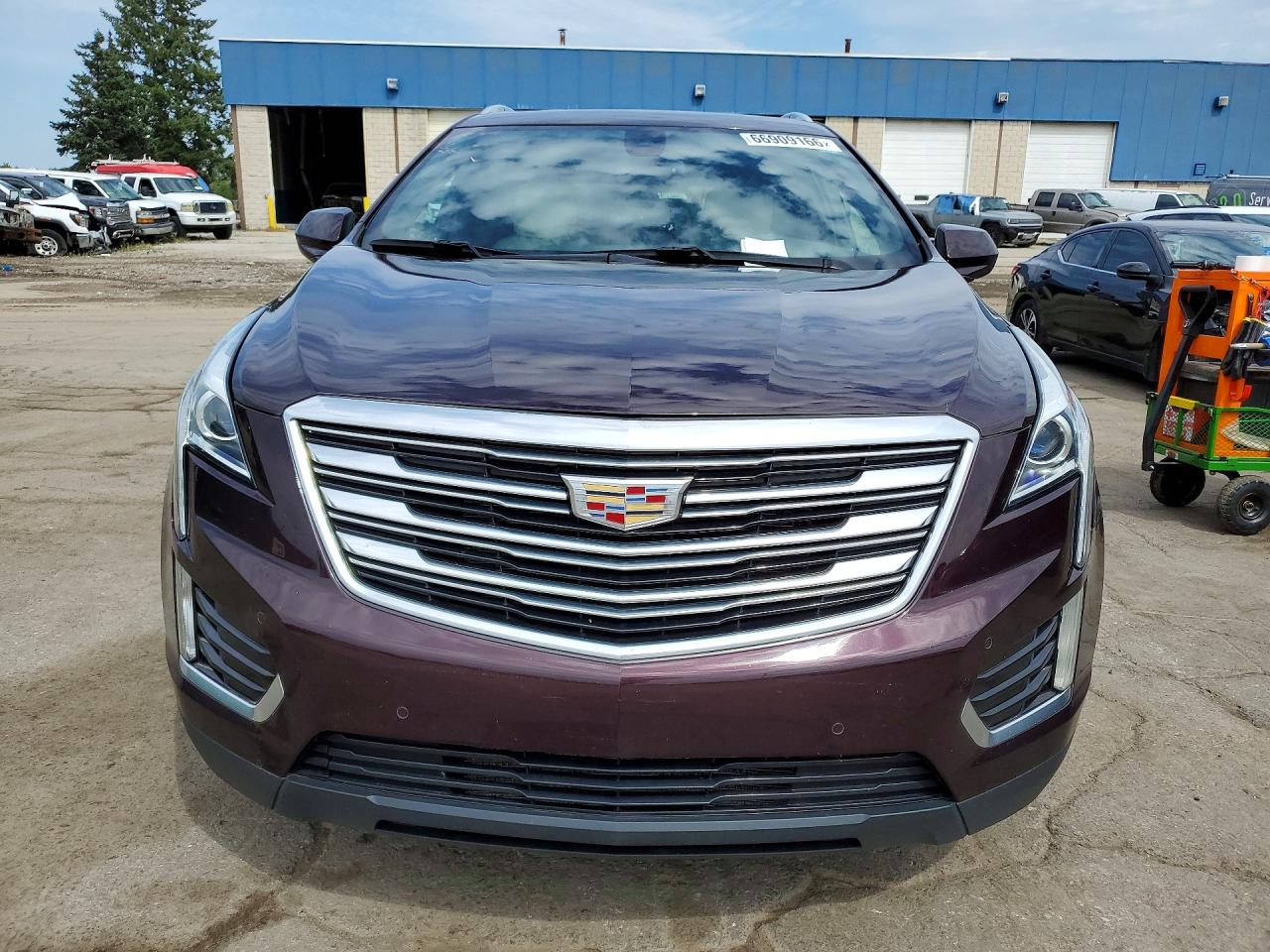 2017 Cadillac Xt5 Luxury Burgundy vin: 1GYKNDRS8HZ314342