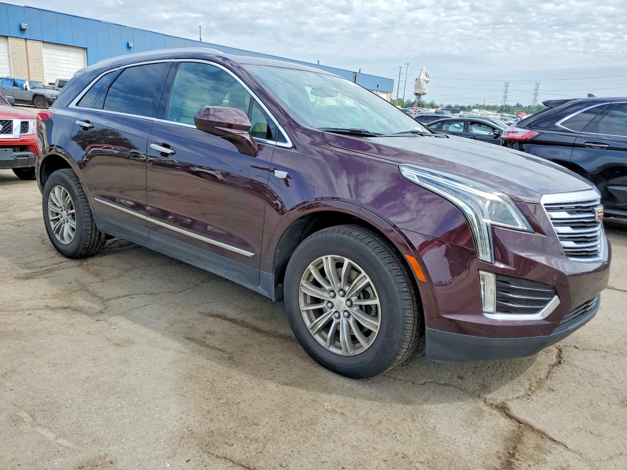 2017 Cadillac Xt5 Luxury Burgundy vin: 1GYKNDRS8HZ314342