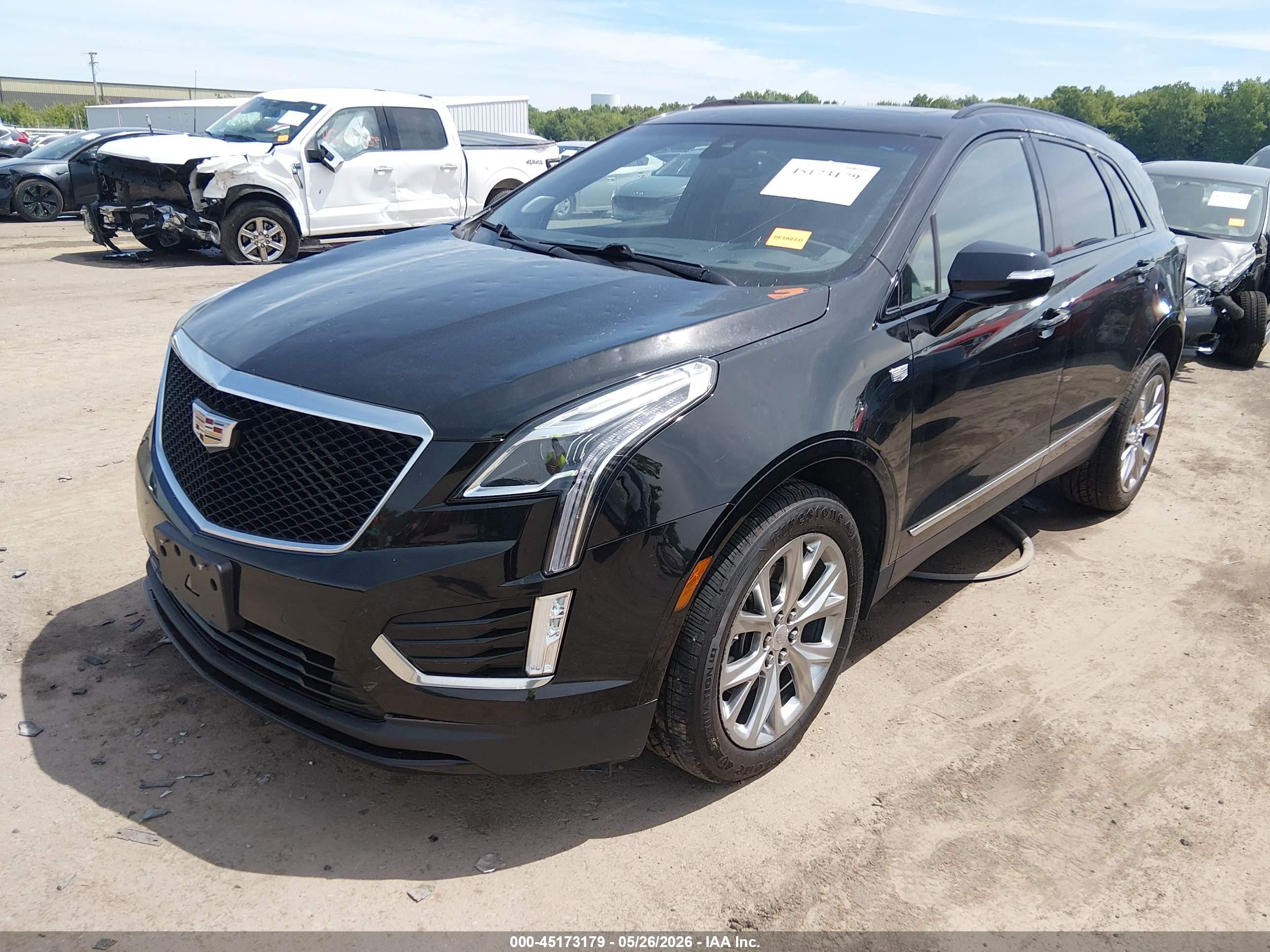 2021 Cadillac Xt5 Sport Черный vin: 1GYKNGRS0MZ110369