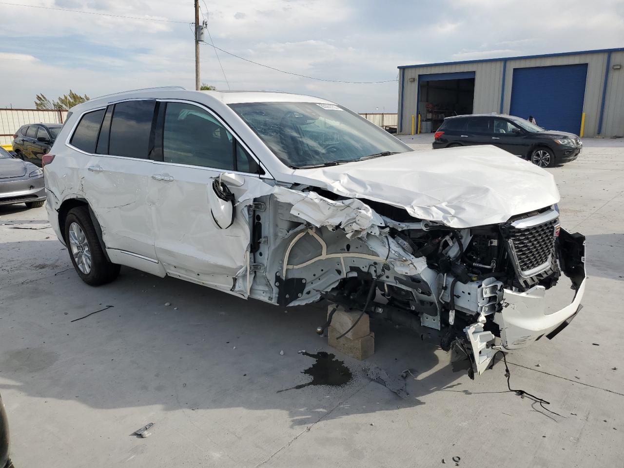 2025 Cadillac Xt6 Luxury White vin: 1GYKPAR46SZ136531