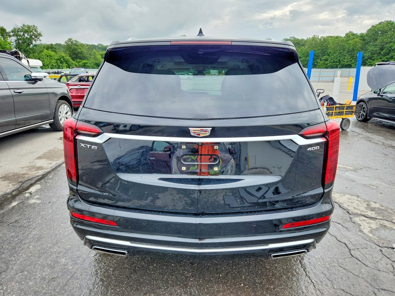 2020 Cadillac Xt6 Premium Luxury Black vin: 1GYKPCRS0LZ128498