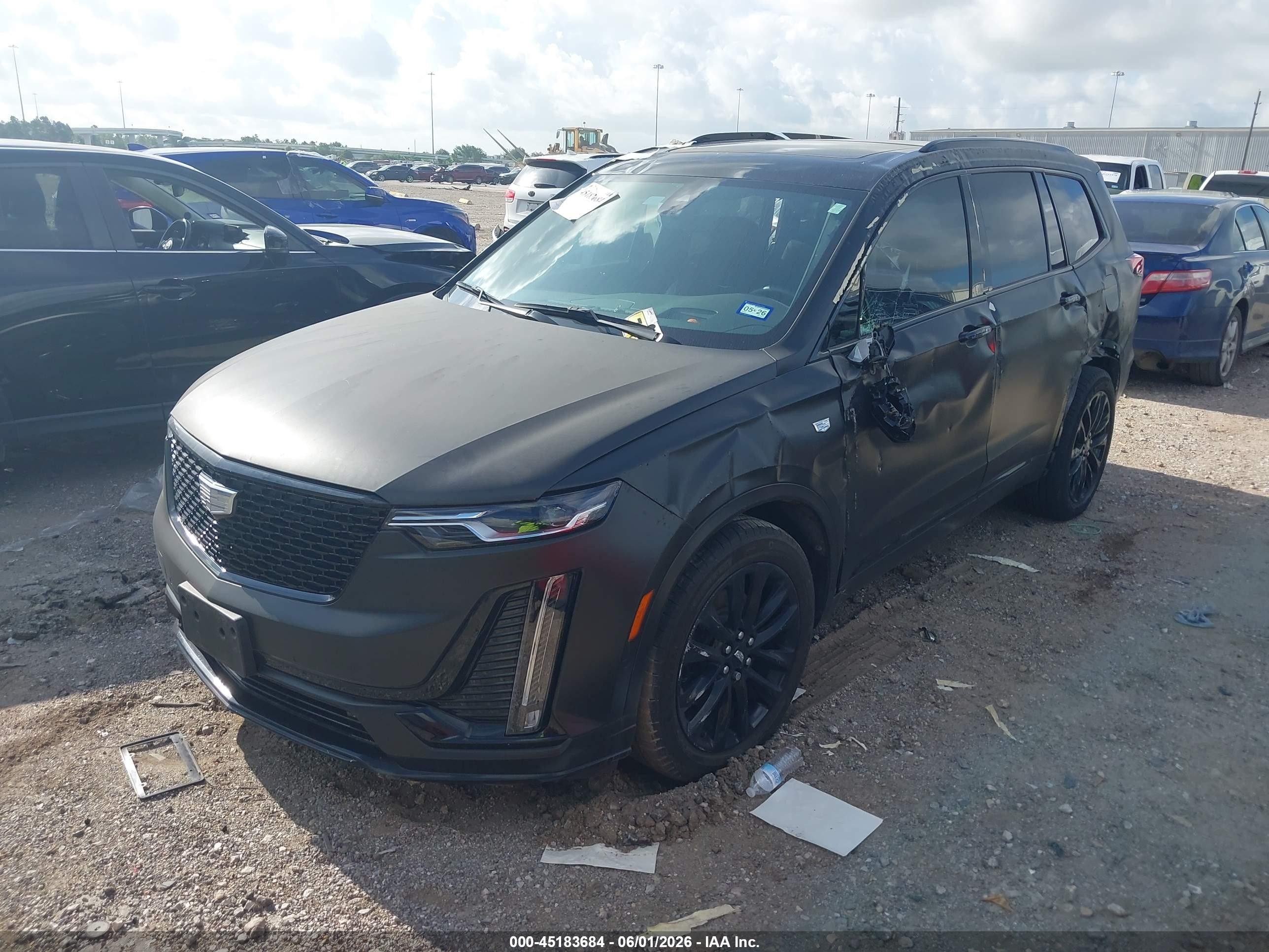 2024 Cadillac Xt6 Fwd Premium Luxury Black vin: 1GYKPCRS1RZ734739