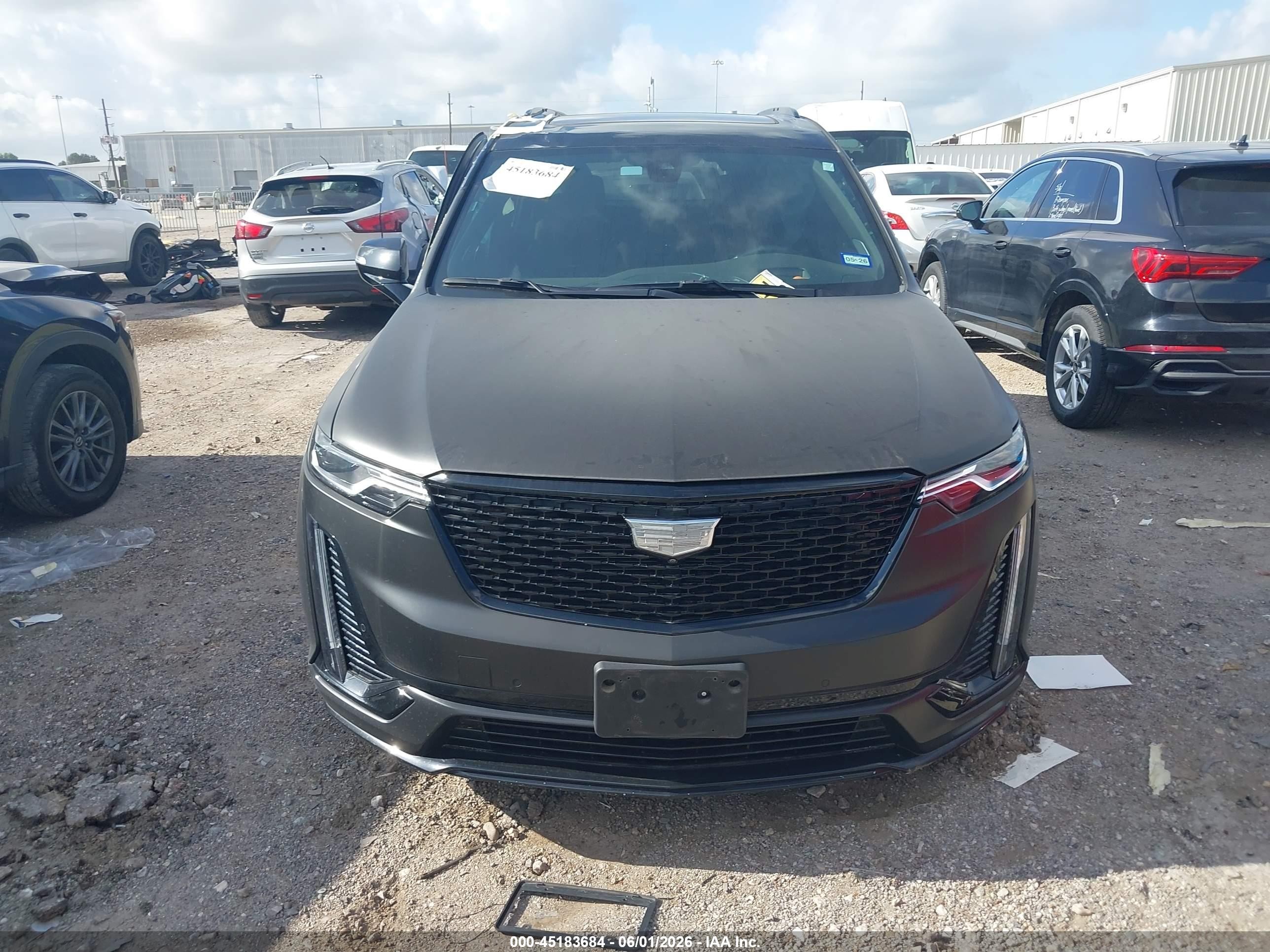 2024 Cadillac Xt6 Fwd Premium Luxury Black vin: 1GYKPCRS1RZ734739