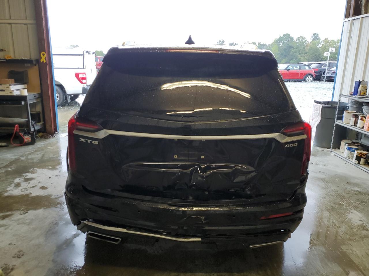 2020 Cadillac Xt6 Premium Luxury Black vin: 1GYKPCRS4LZ154196