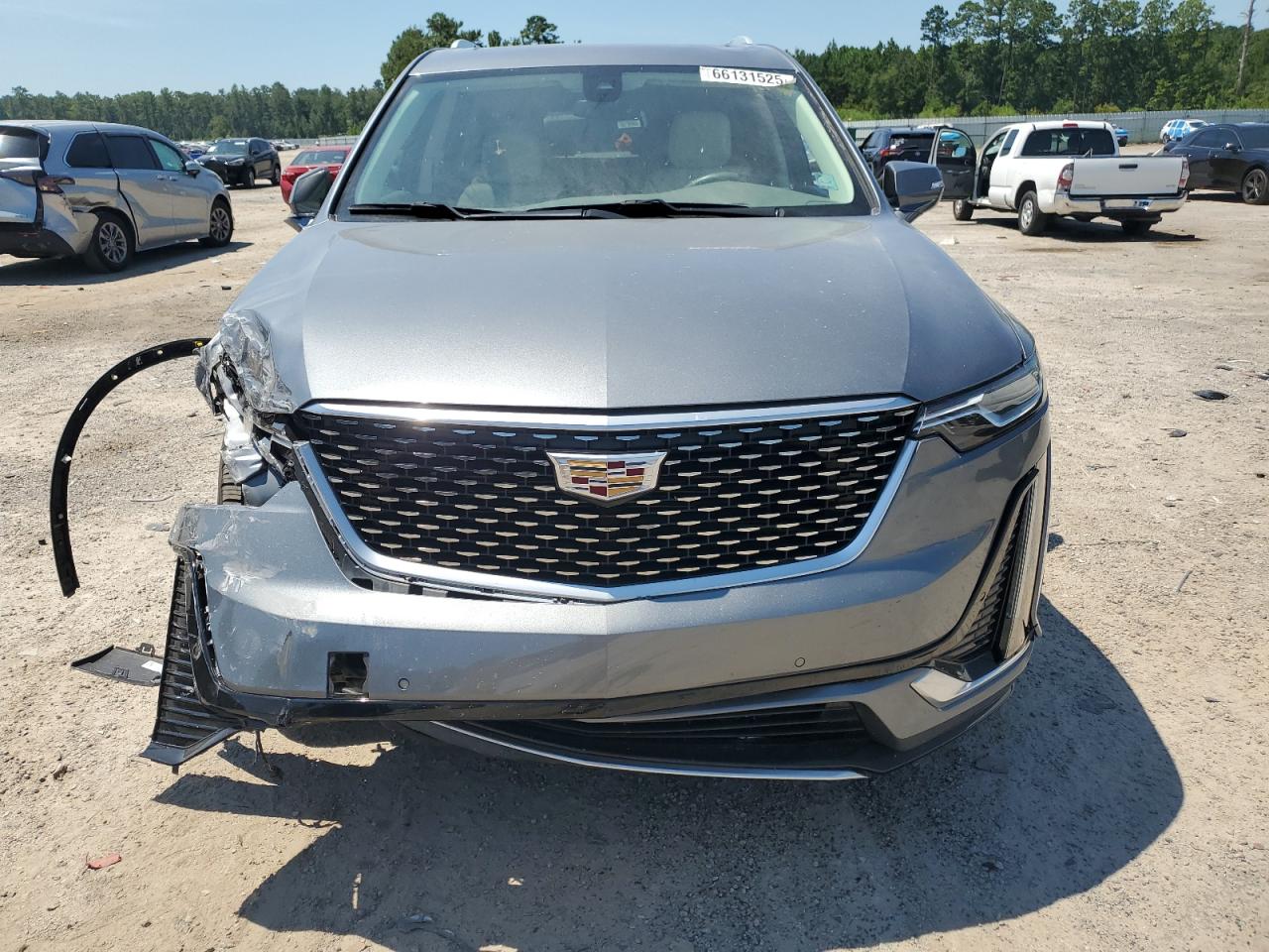2020 Cadillac Xt6 Premium Luxury Gray vin: 1GYKPCRS5LZ147600