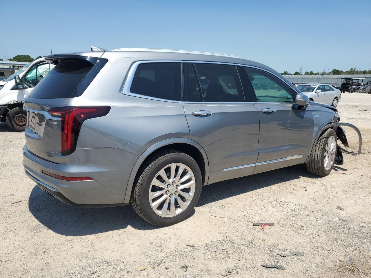 2020 Cadillac Xt6 Premium Luxury Gray vin: 1GYKPCRS5LZ147600