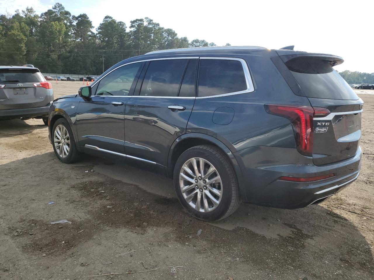 2020 Cadillac Xt6 Premium Luxury Синий vin: 1GYKPCRS6LZ200885