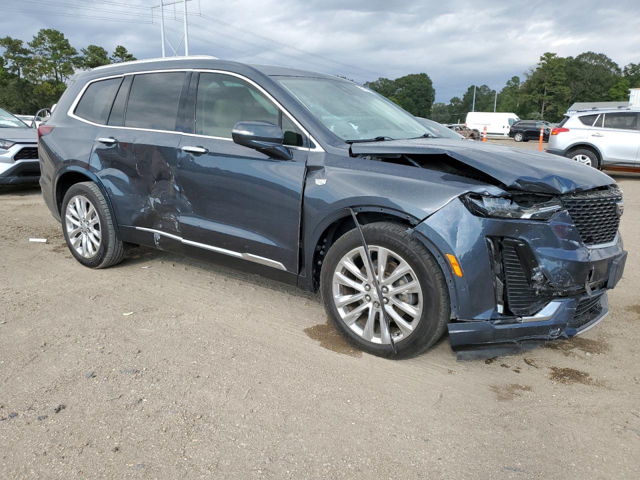 2020 Cadillac Xt6 Premium Luxury Синий vin: 1GYKPCRS6LZ200885