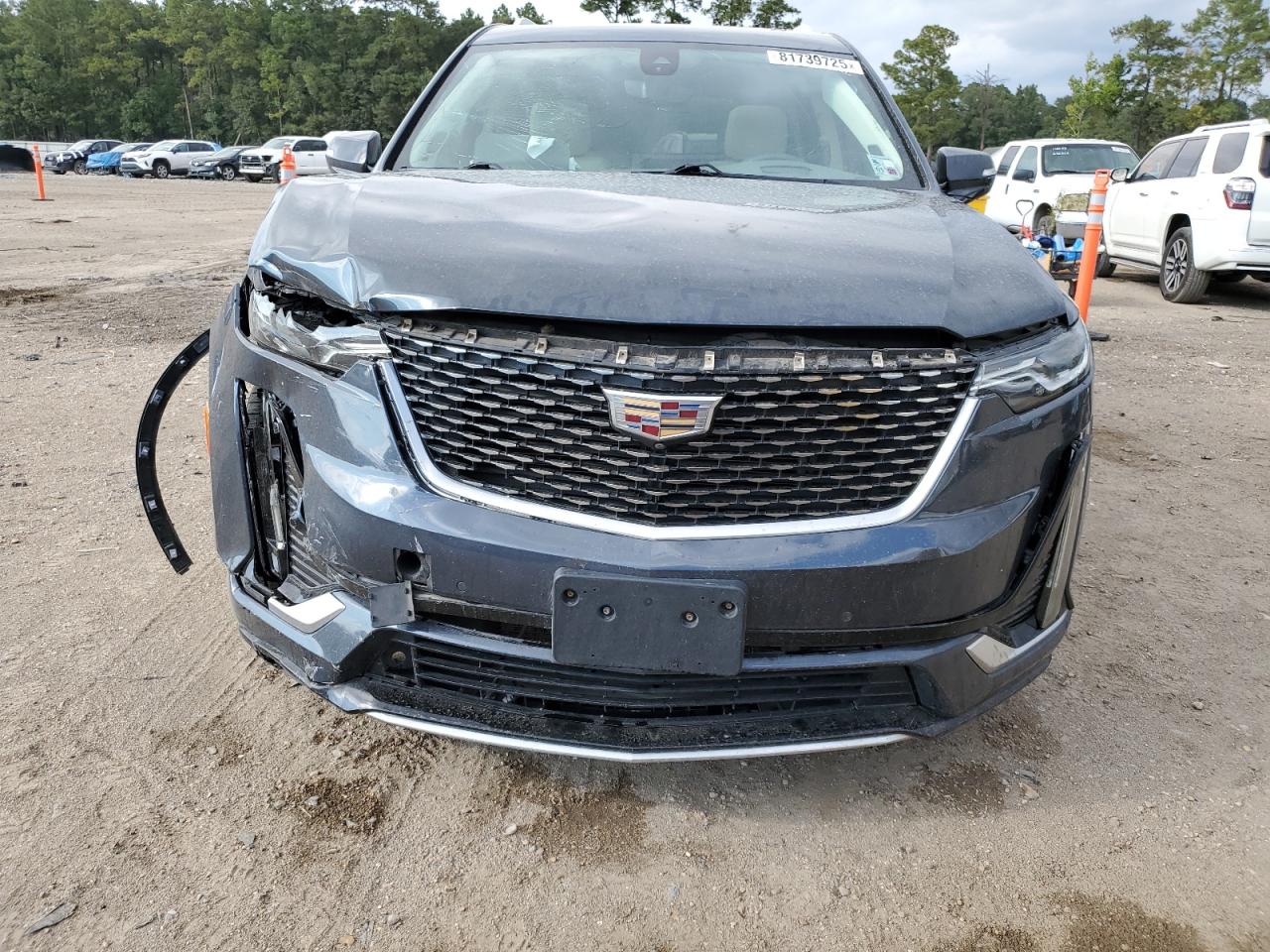 2020 Cadillac Xt6 Premium Luxury Синий vin: 1GYKPCRS6LZ200885