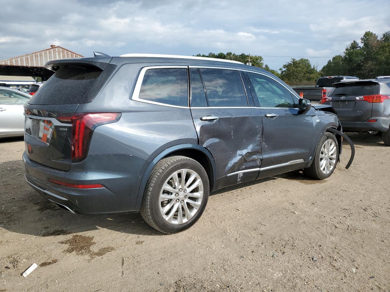 2020 Cadillac Xt6 Premium Luxury Синий vin: 1GYKPCRS6LZ200885