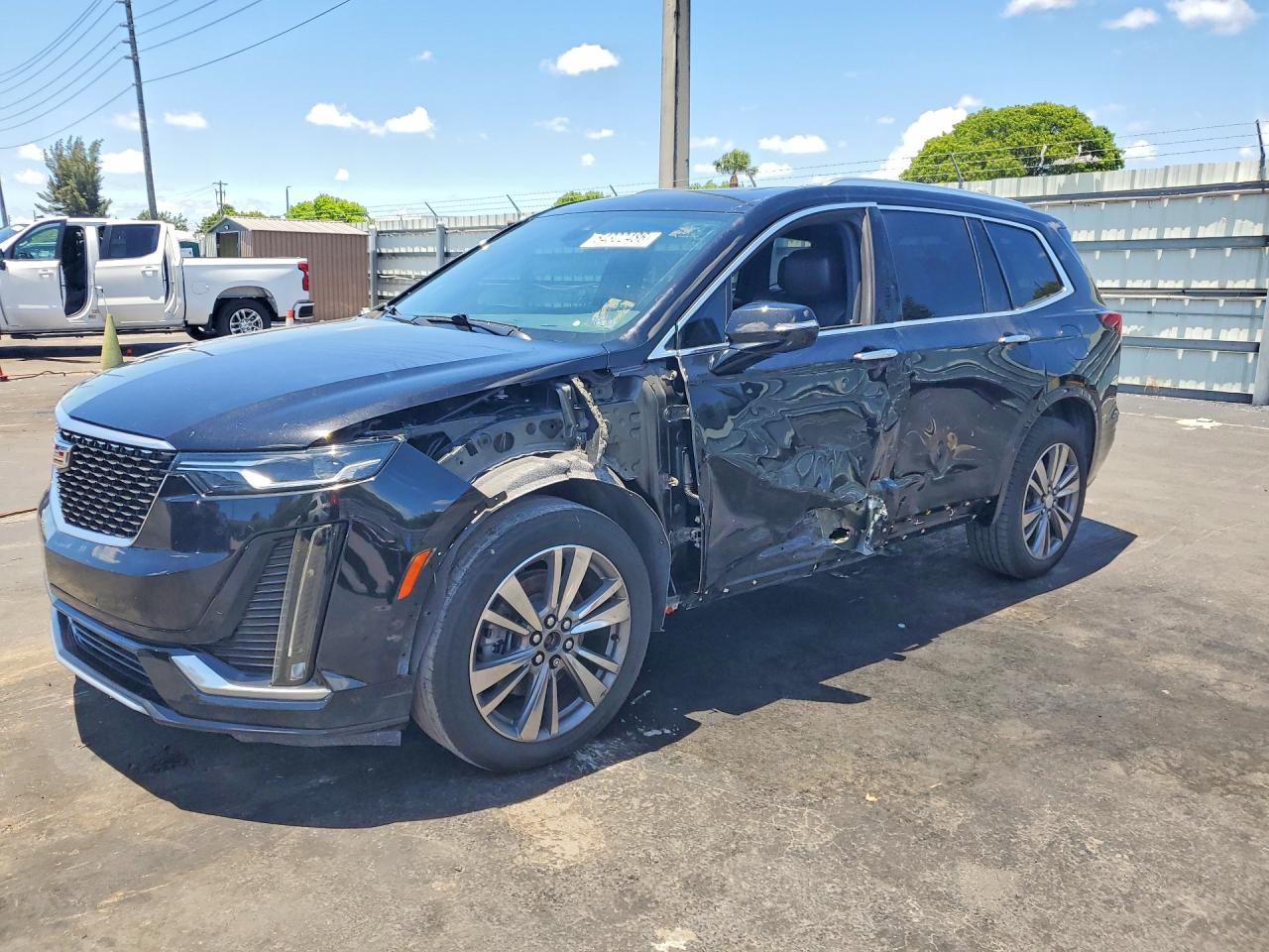 2021 Cadillac Xt6 Premium Luxury Black vin: 1GYKPCRS6MZ154928